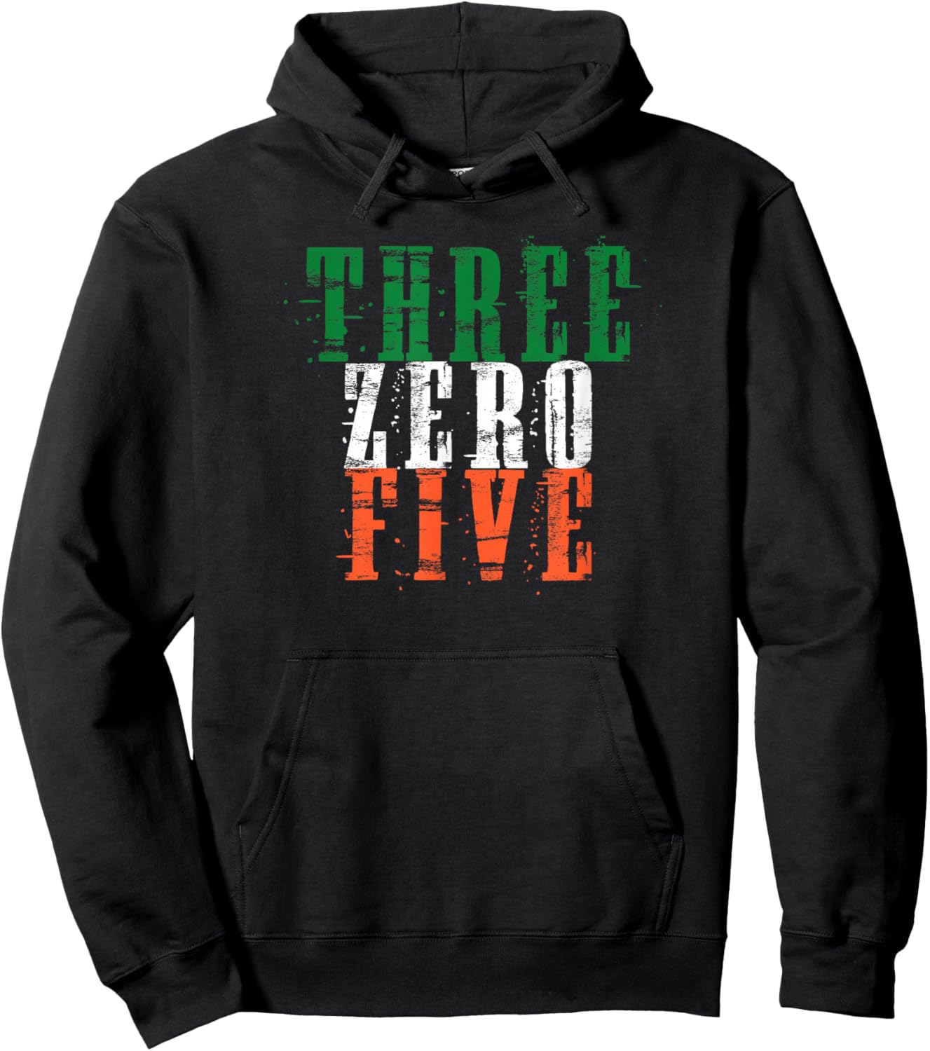 Three Zero Five 305 Miami Dade County Hoodie - Hoodie | Black
