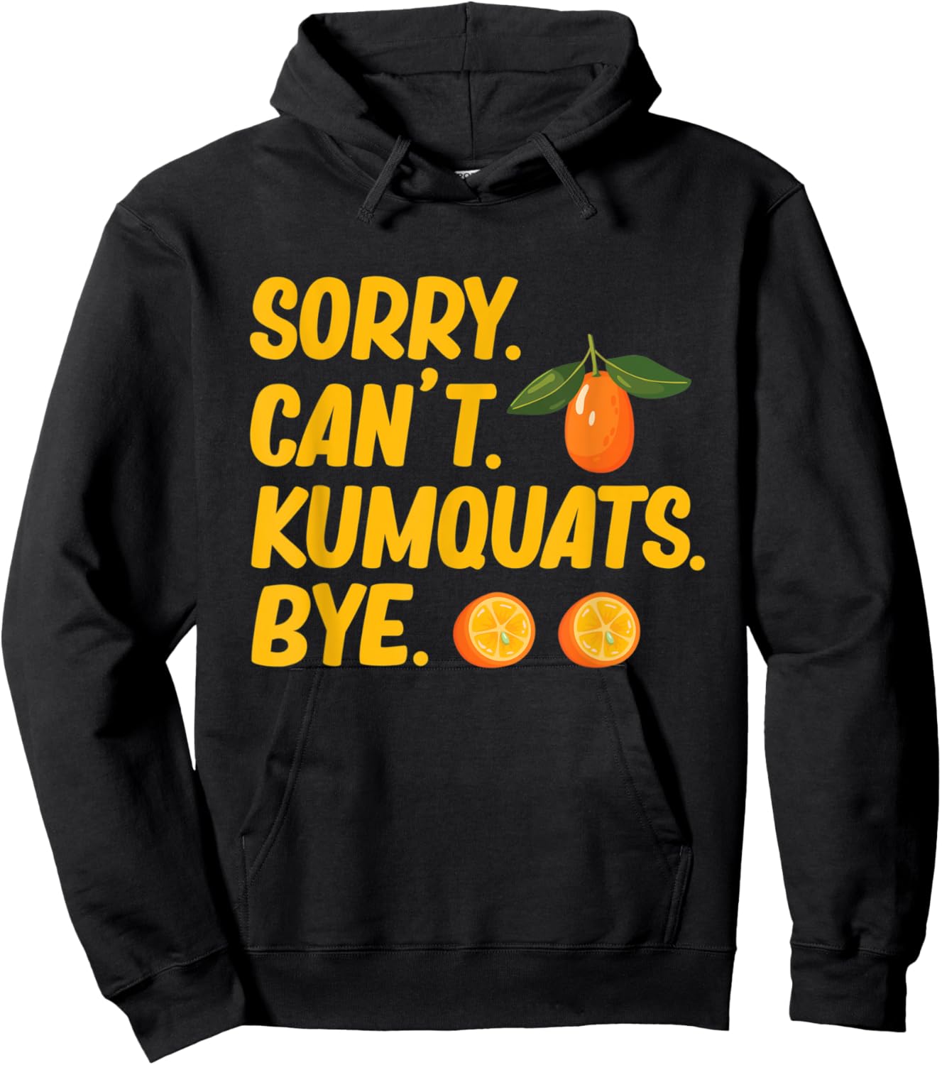 Kumquat Tree Fruit Recipes Orange Plant Marmalade Hoodie - Hoodie | Black