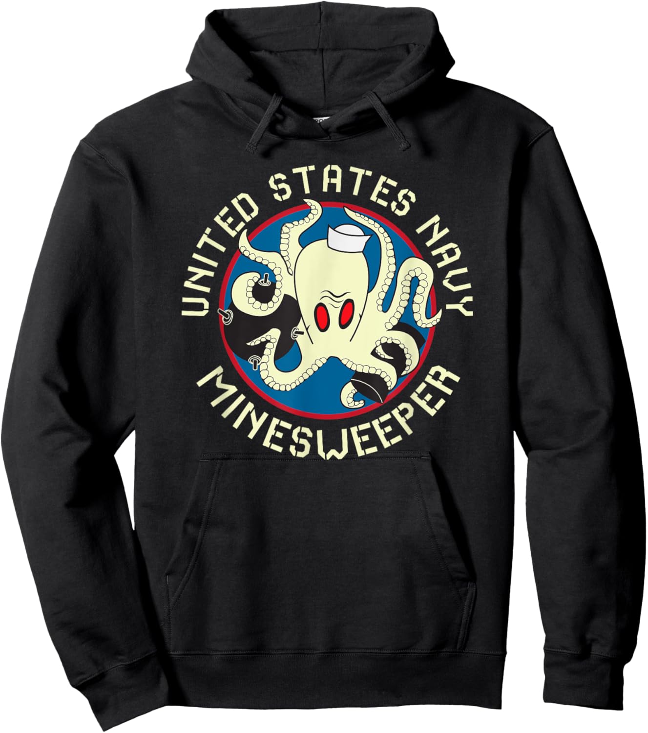 United States Navy Minesweeper Hoodie - Hoodie | Black