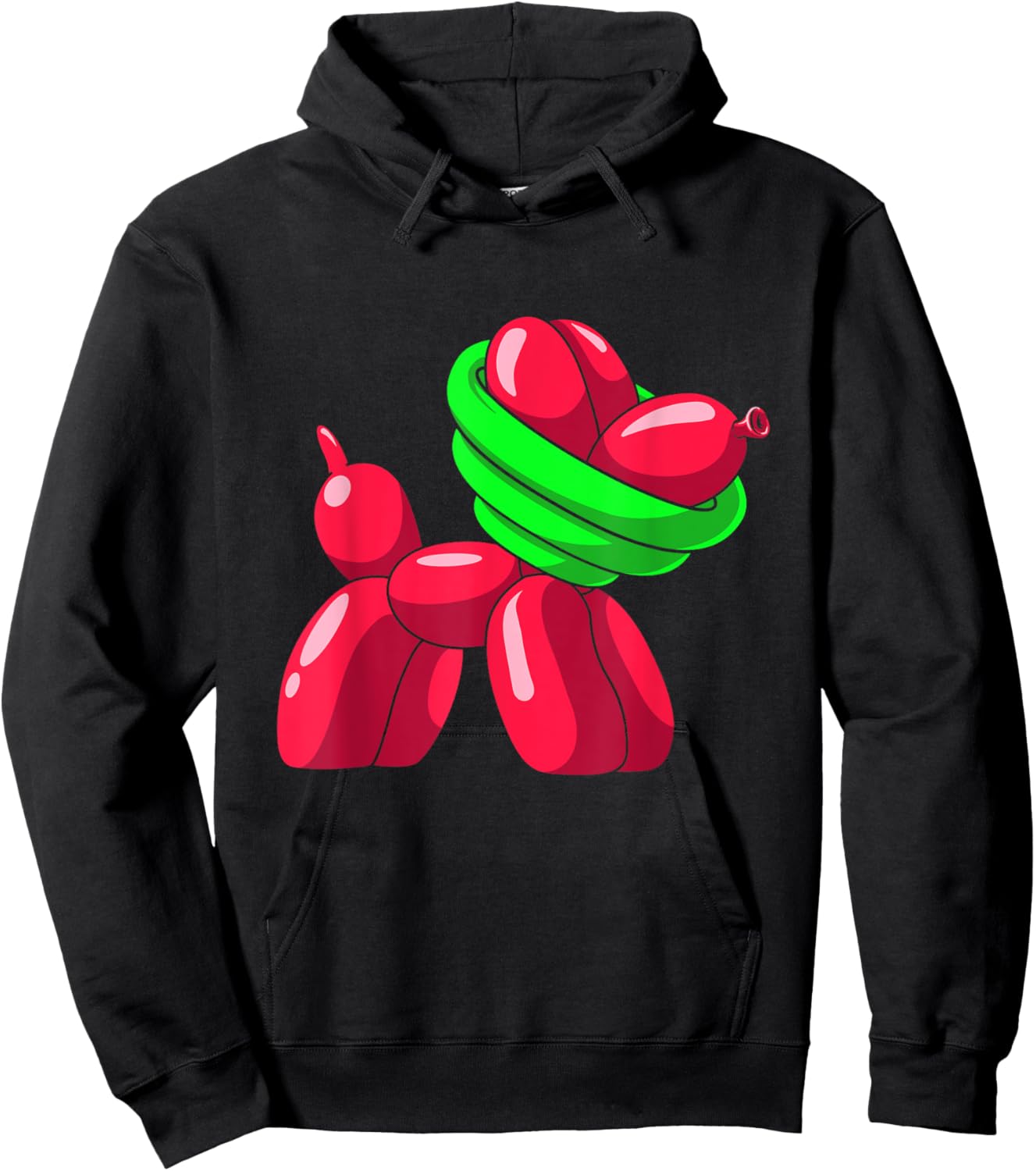 Twister Clothing Animal Balloon Dog Balloon Artist Dog Lover Hoodie - Hoodie | Black