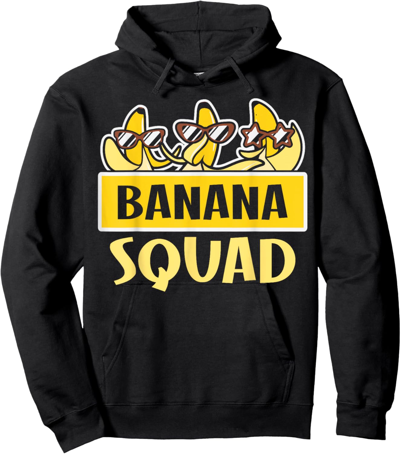 Funny Banana Squad Shirt That’s Bananas Halloween Costume Hoodie - Hoodie | Black