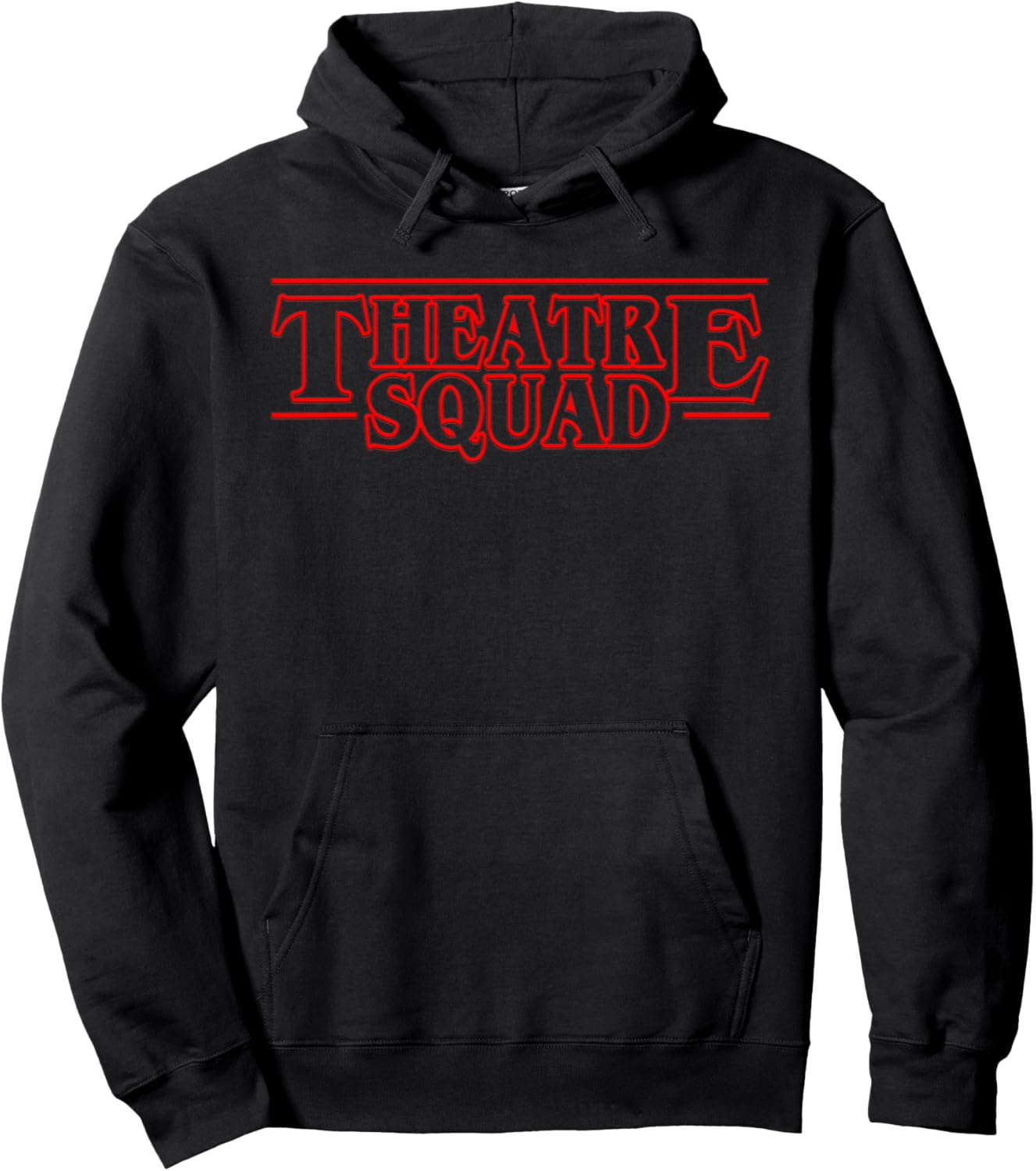 Theatre Squad Broadway Nerd Musical Theatre Actress Actor Hoodie - Hoodie | Black