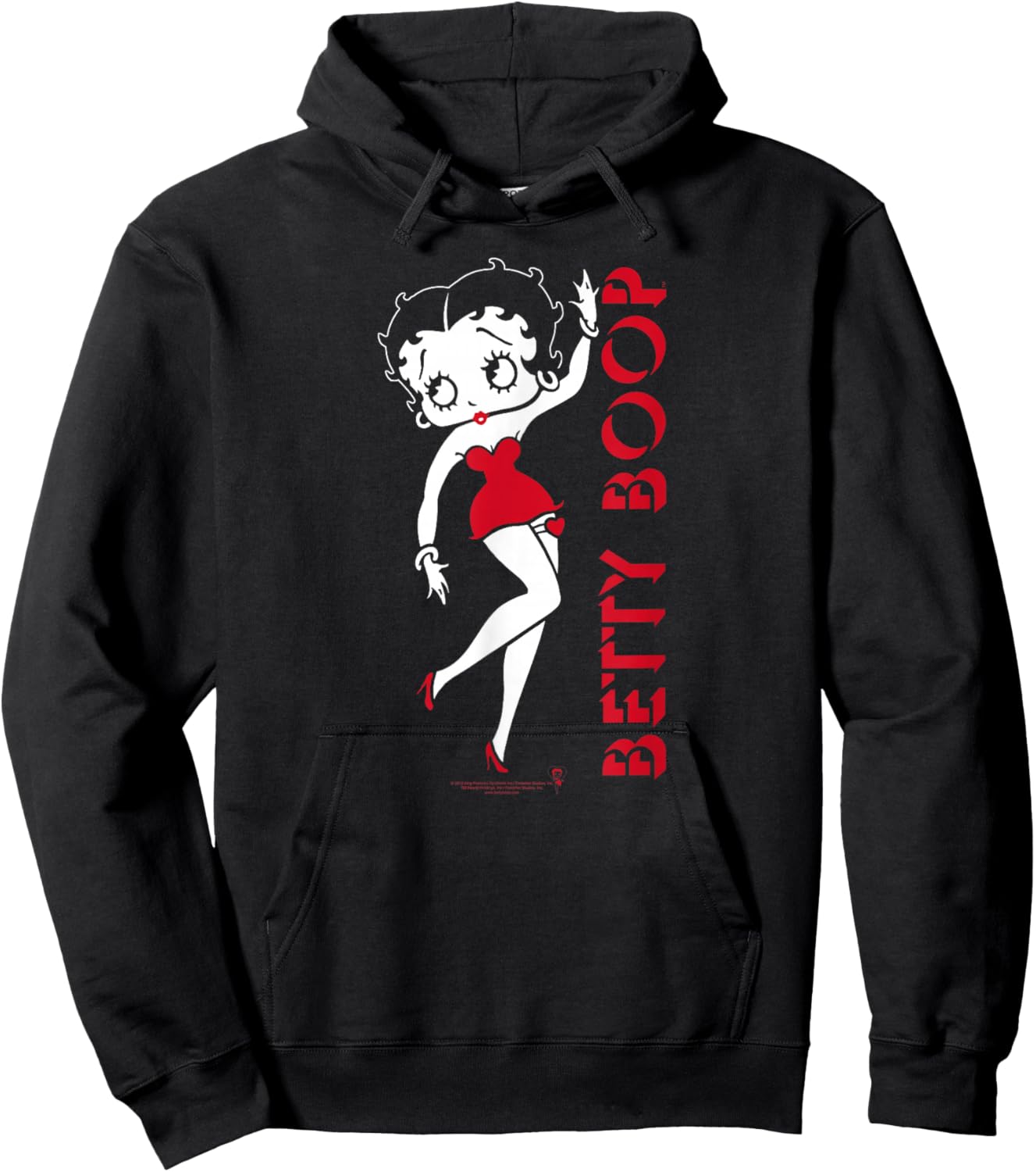 Betty Boop Classic Pose Hoodie - Hoodie | Black