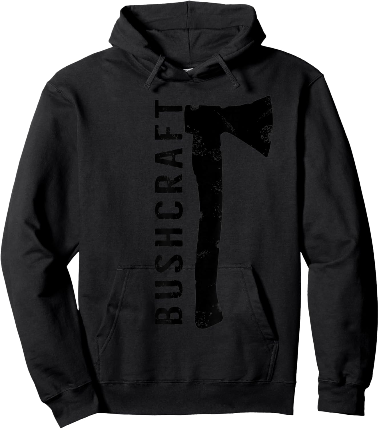 Bushcraft camping gift Hoodie - Hoodie | Black