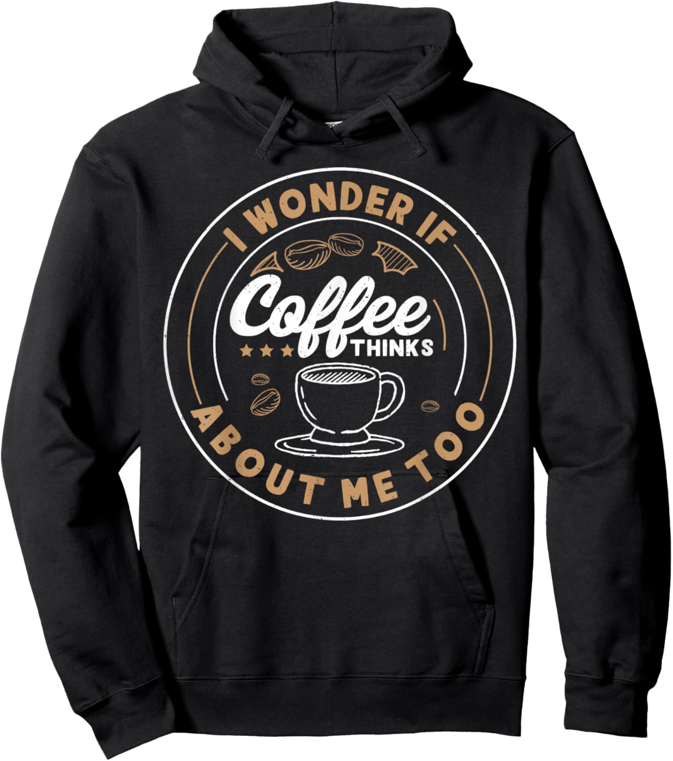 Coffee Design For Coffee Lover Hoodie - Hoodie | Black