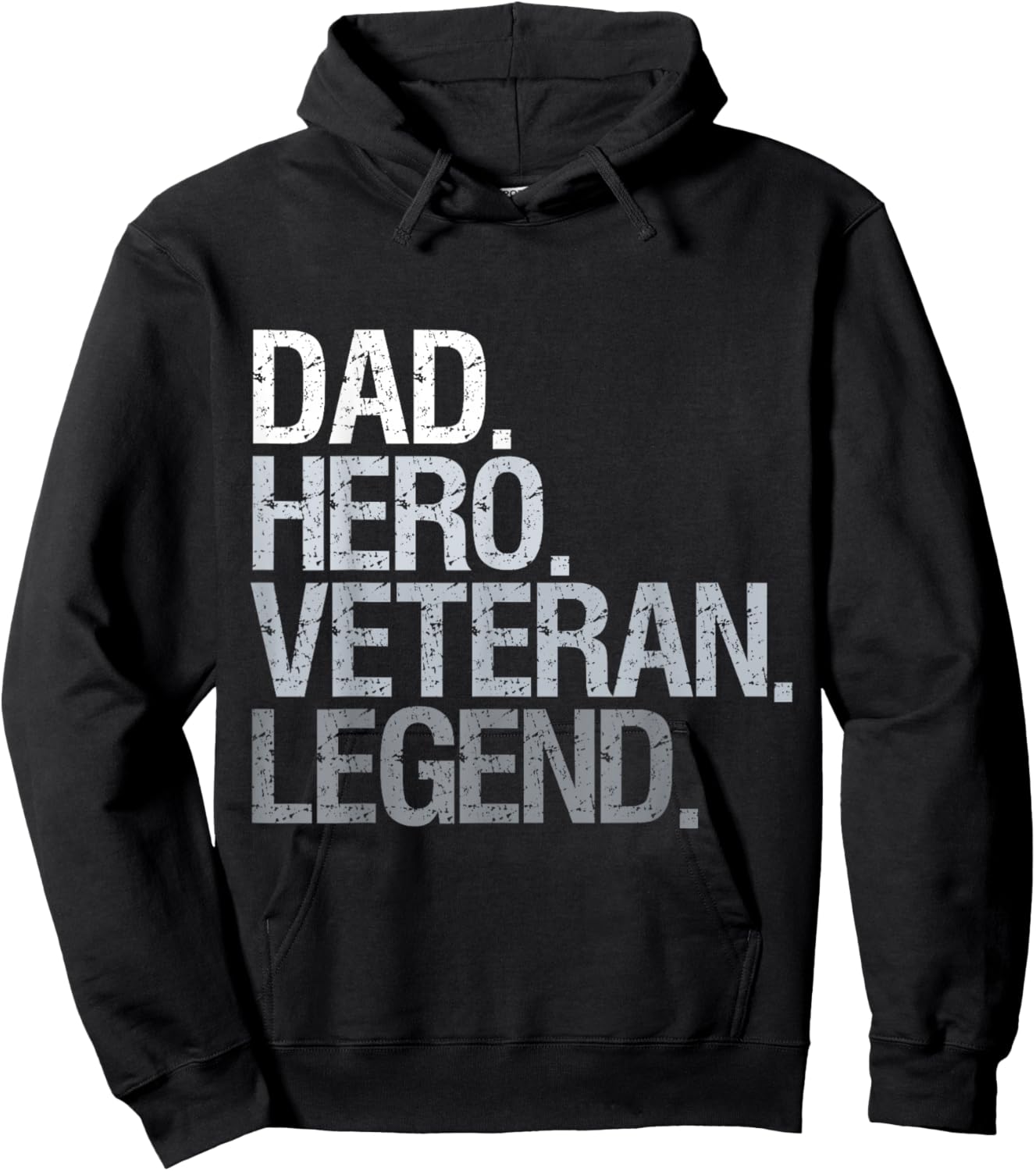 Veteran dad Hoodie - Hoodie | Black