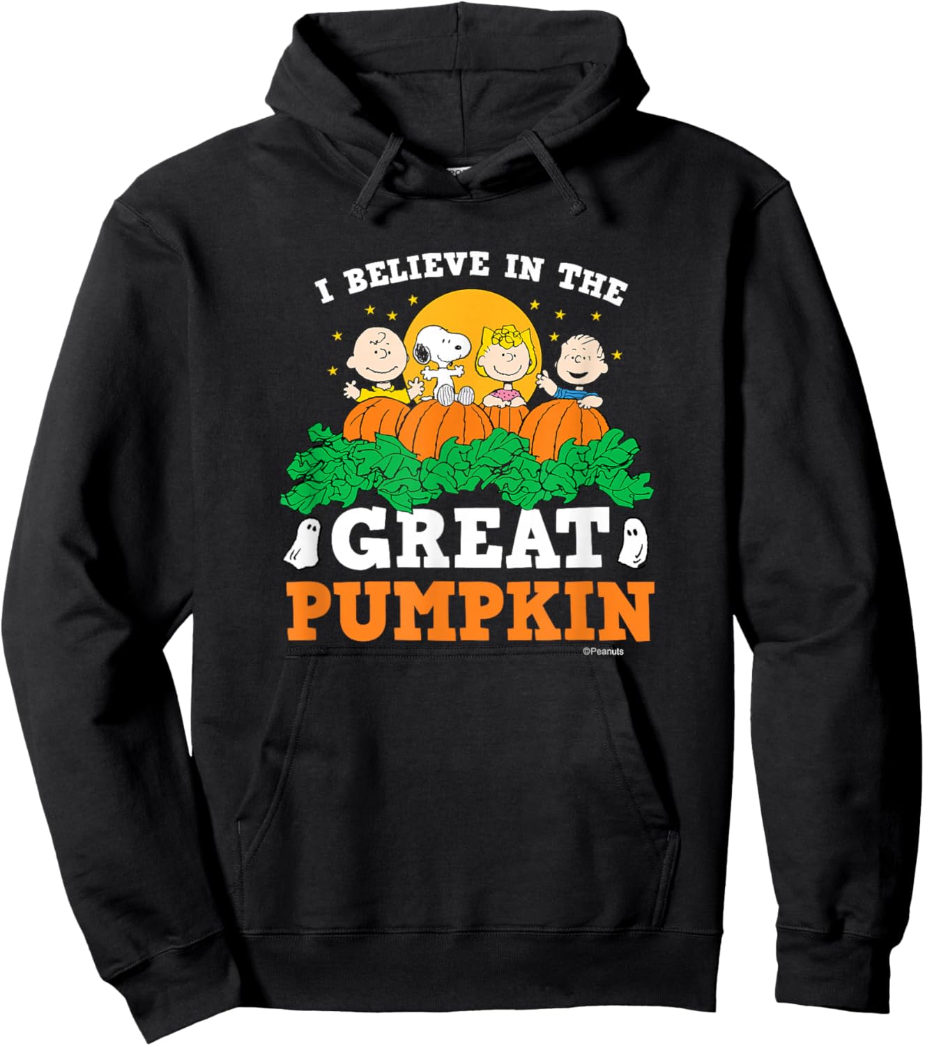 Peanuts - I Believe In The Great Pumpkin Hoodie - Hoodie | Black