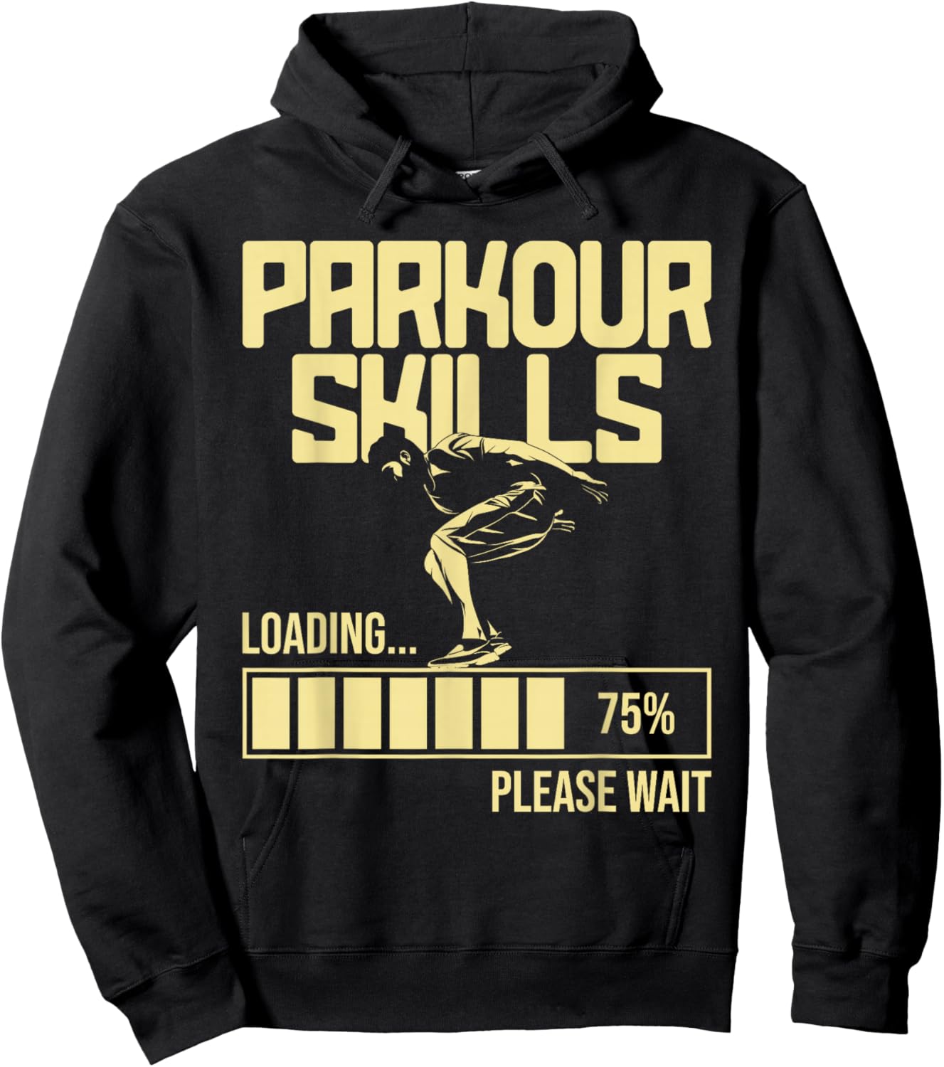 Parkour Skills - Freerunning Urban Gymnastic Jumping Hoodie - Hoodie | Black