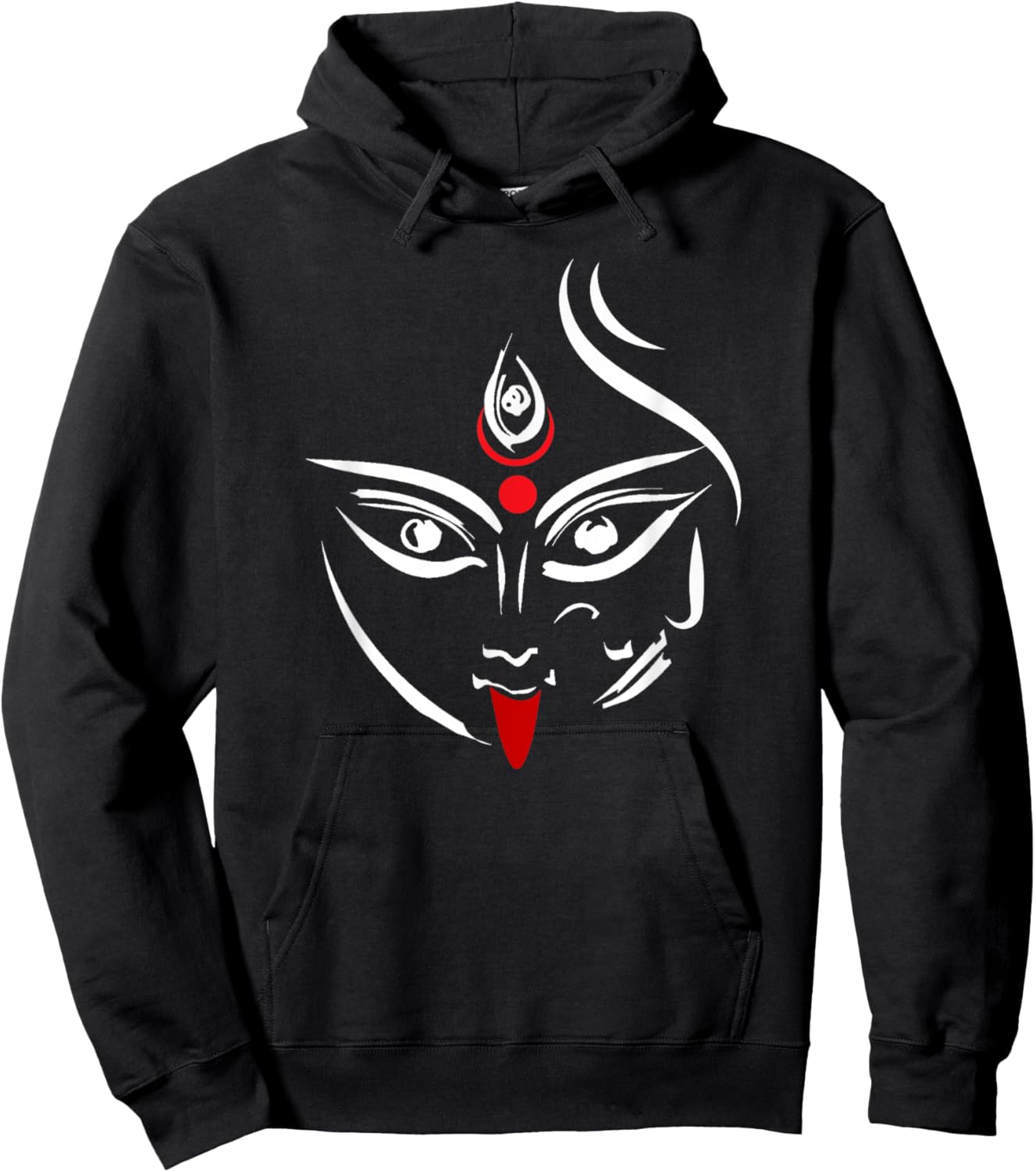 Kali Goddess Deity Indian India Hindu yoga Puja Kali Hoodie - Hoodie | Black