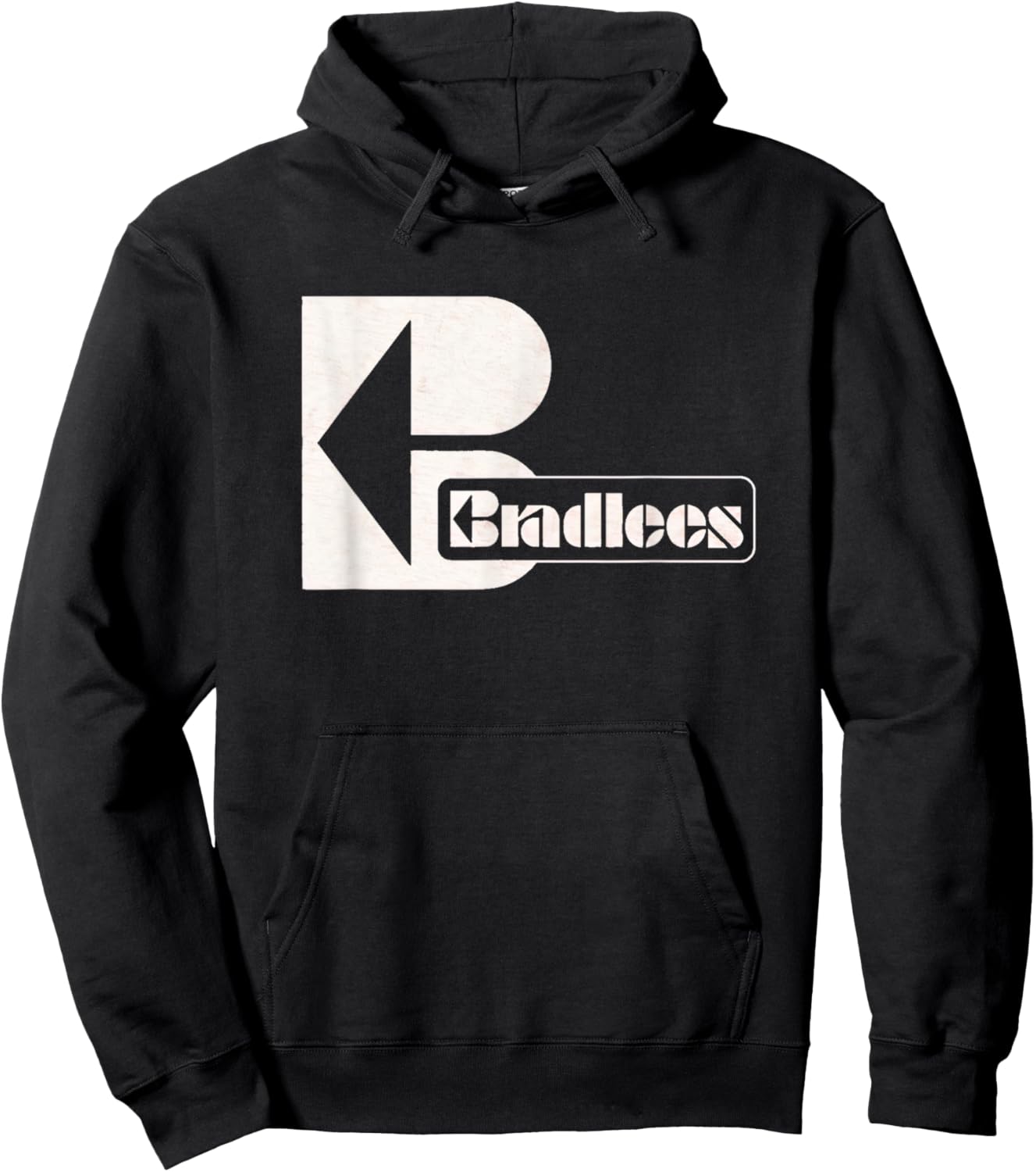 Bradlees Department Vintage Retro Classic Hoodie - Hoodie | Black