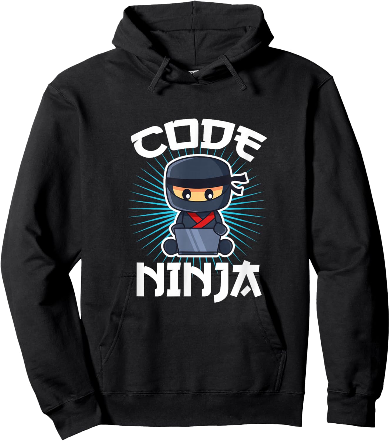 Code Ninja Programmer Coder Computer Programming Coding Small Hoodie - Hoodie | Black