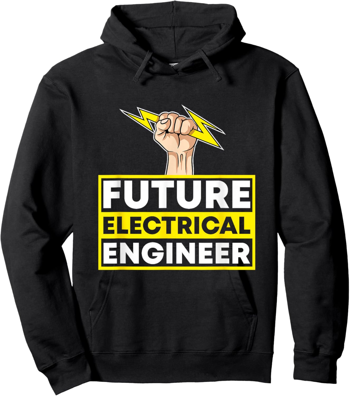 Future Electrical Engineer Electrical Engineering Hoodie - Hoodie | Black