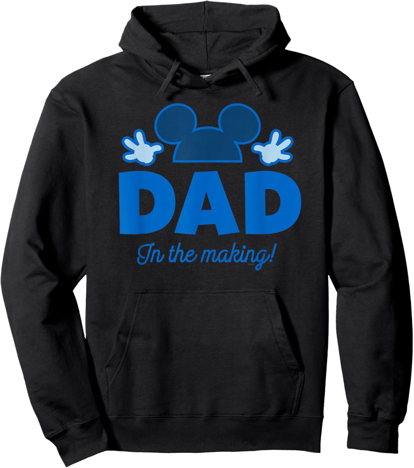 Disney Mickey Mouse Dad in The Making Hoodie - Hoodie | Black