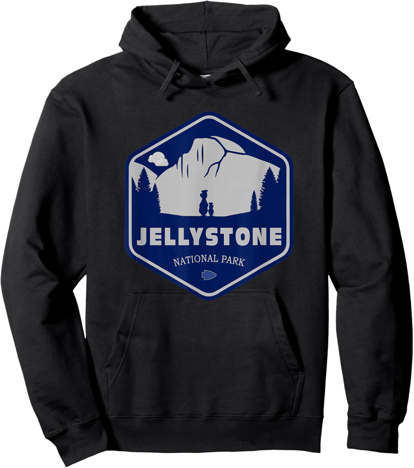 Jellystone National Park | Funny Classic Cartoon Hoodie - Hoodie | Black