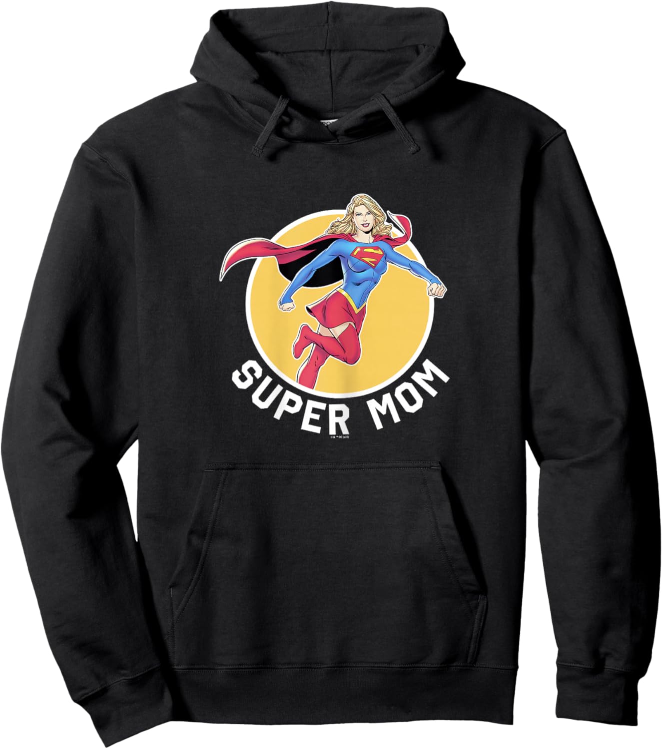 DC Comics Superman Mother's Day Super Mom Poster Hoodie - Hoodie | Black