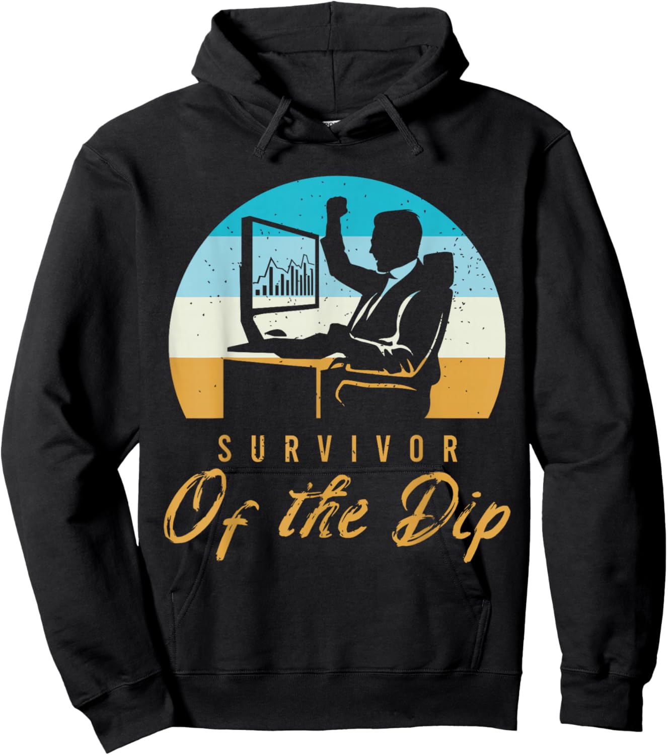 Funny Stock Market Slogan For A Trader In Stock Exchange Hoodie - Hoodie | Black