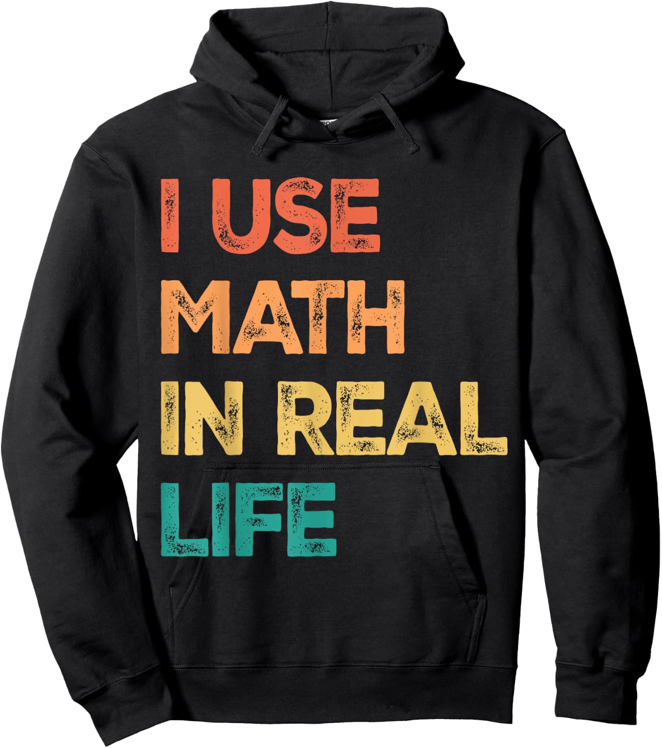 Math Teacher Funny I Use Math In Real Life Algebra Lover Women Hoodie - Hoodie | Black