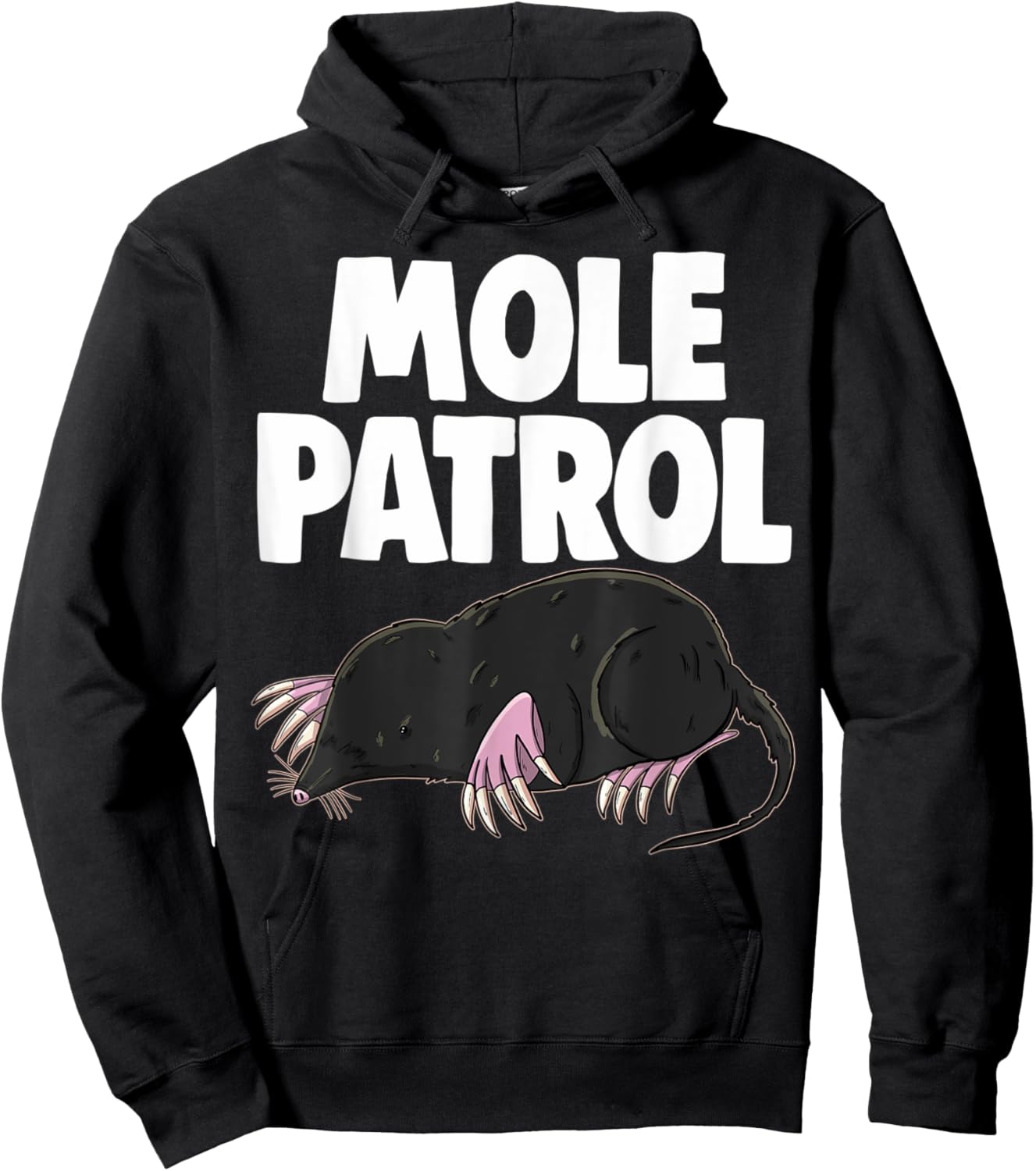 Moles Patrol October 23 Funny Men Cute Little Mole Love Hoodie - Hoodie | Black