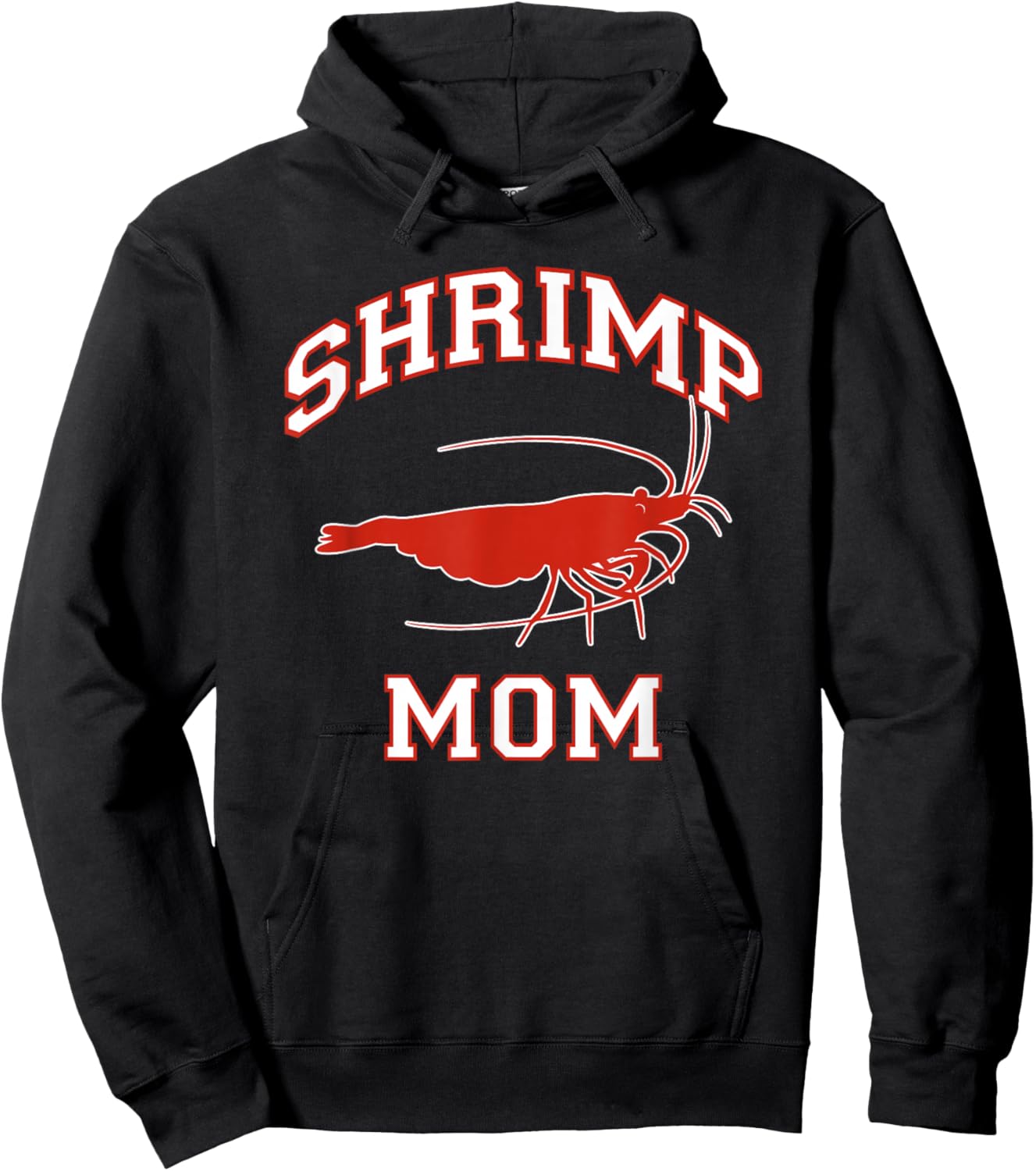 Shrimp Mom Hoodie - Hoodie | Black