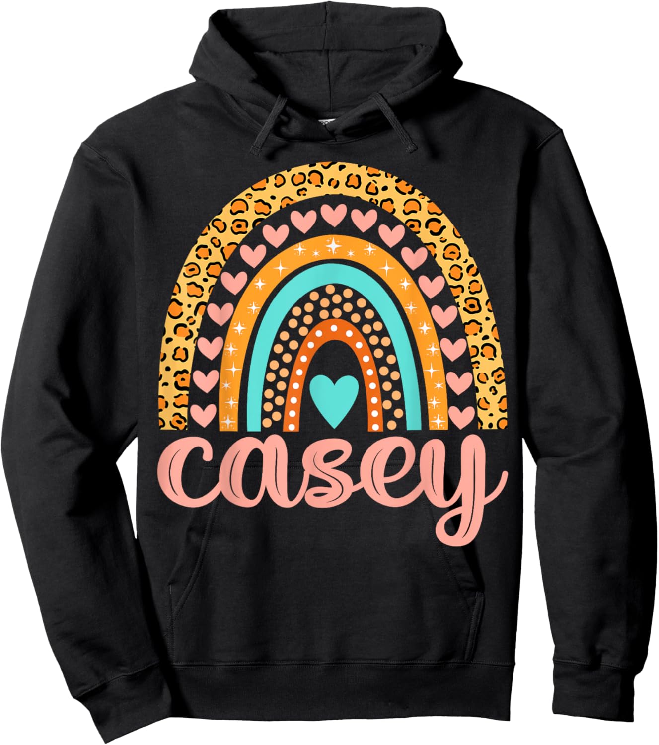 Casey Casey Name Birthday Shirt Gift Hoodie - Hoodie | Black