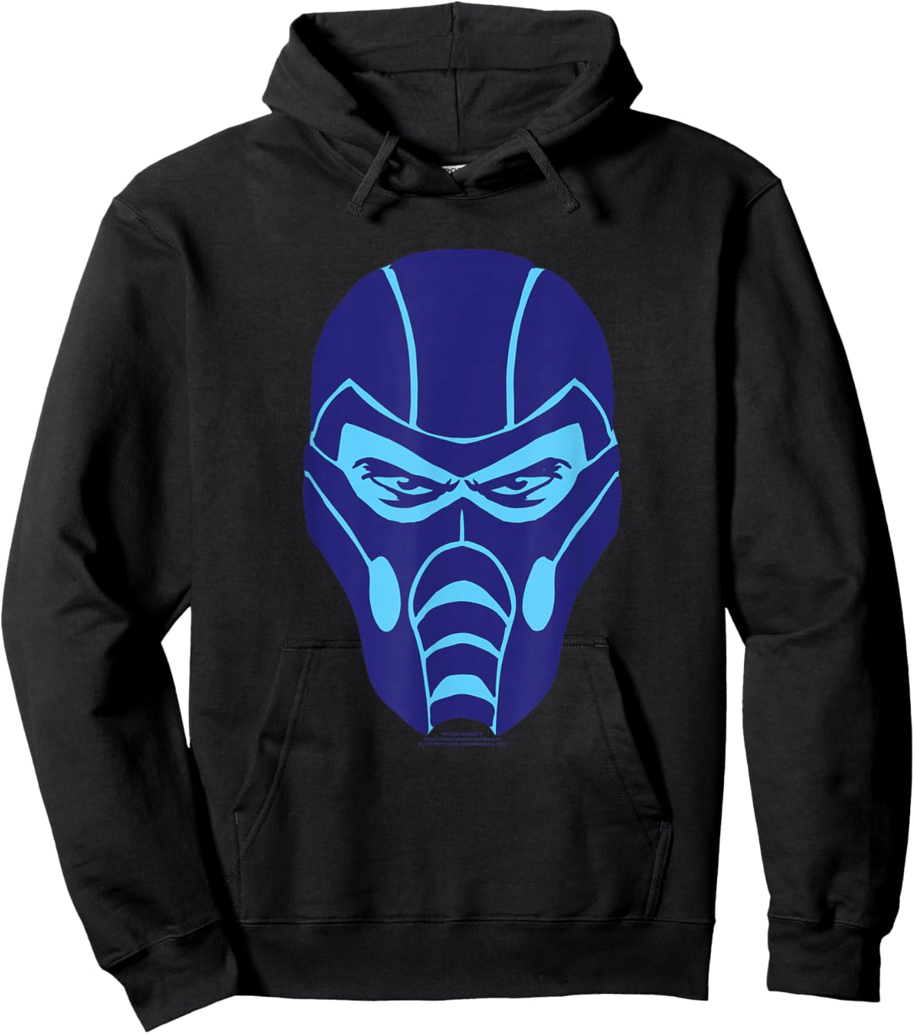 Mortal Kombat 9 Sub-Zero Face Icon Hoodie - Hoodie | Black