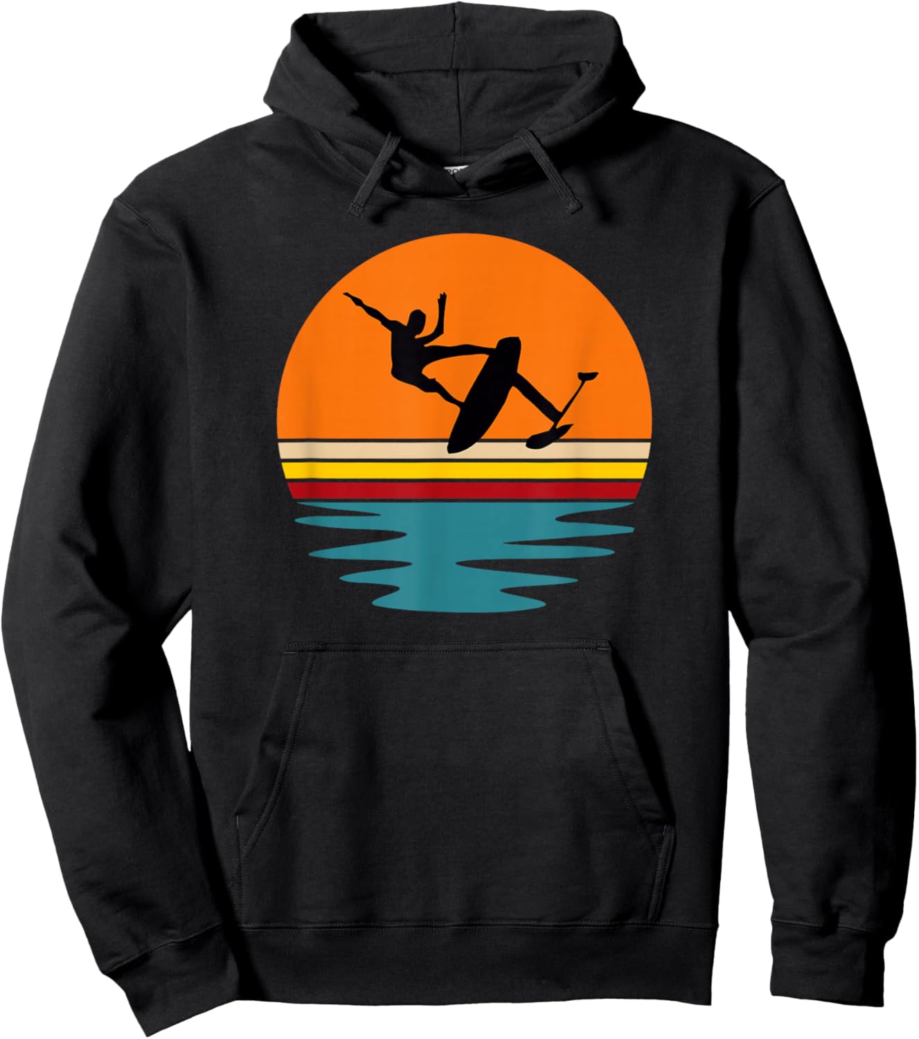 Hydrofoil Board Foil-Surf Hoodie - Hoodie | Black