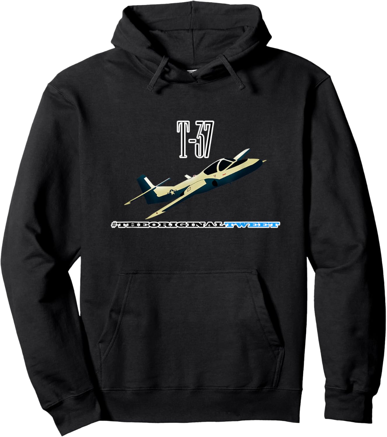 MAF Swag T-37, The Original Tweet -Adults Black Cotton Polyester Hoodie - Hoodie | Black