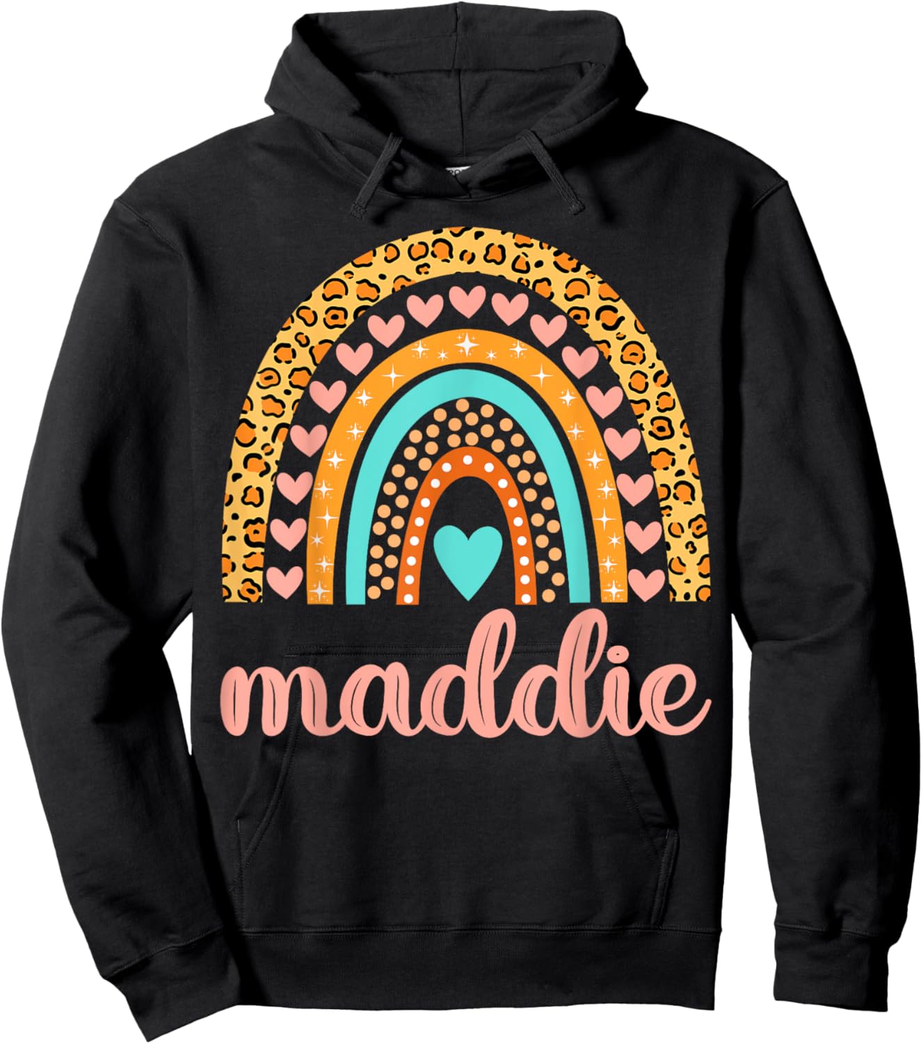 Maddie Maddie Name Birthday Shirt Gift Hoodie - Hoodie | Black