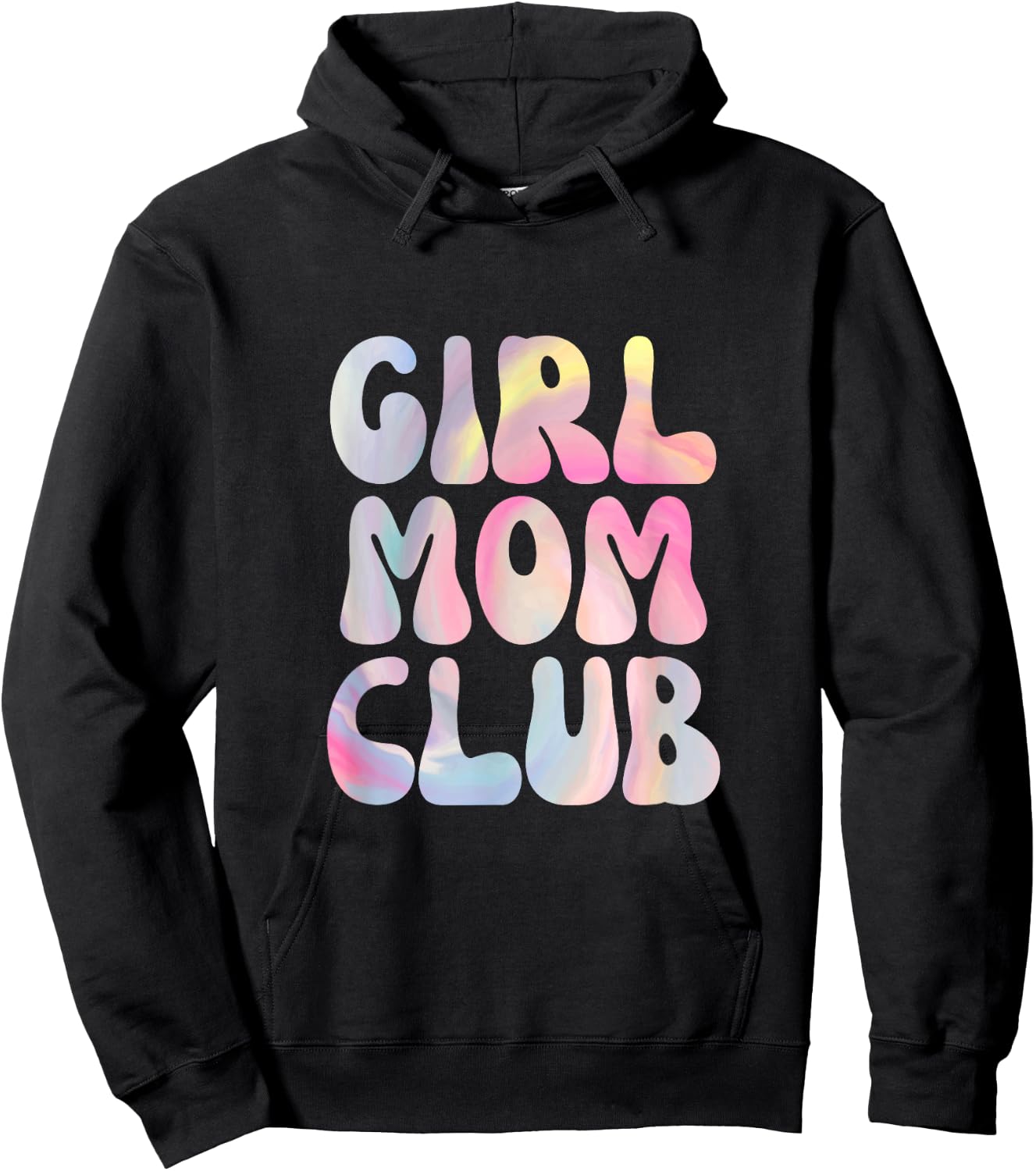 Proud Member of Girl Mom Club Hoodie - Hoodie | Black