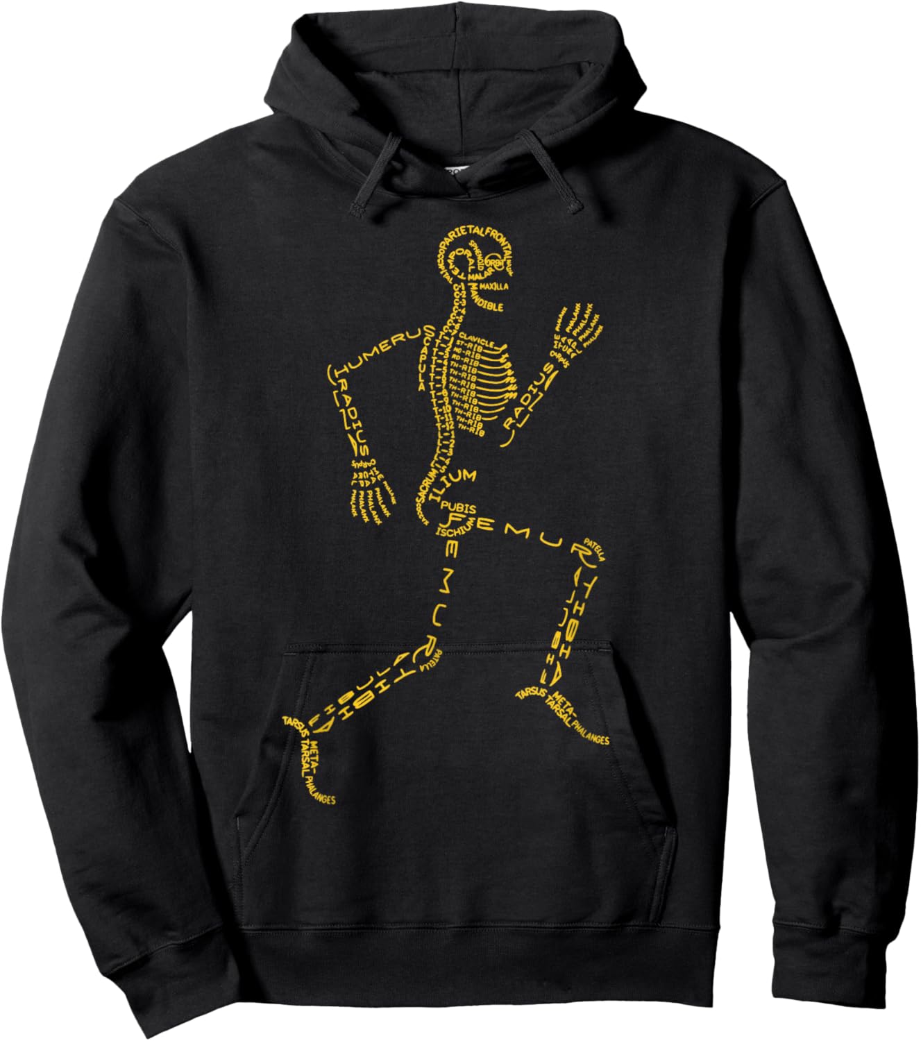 Anatomical Skeleton | Orthopedic Surgeon Hoodie - Hoodie | Black