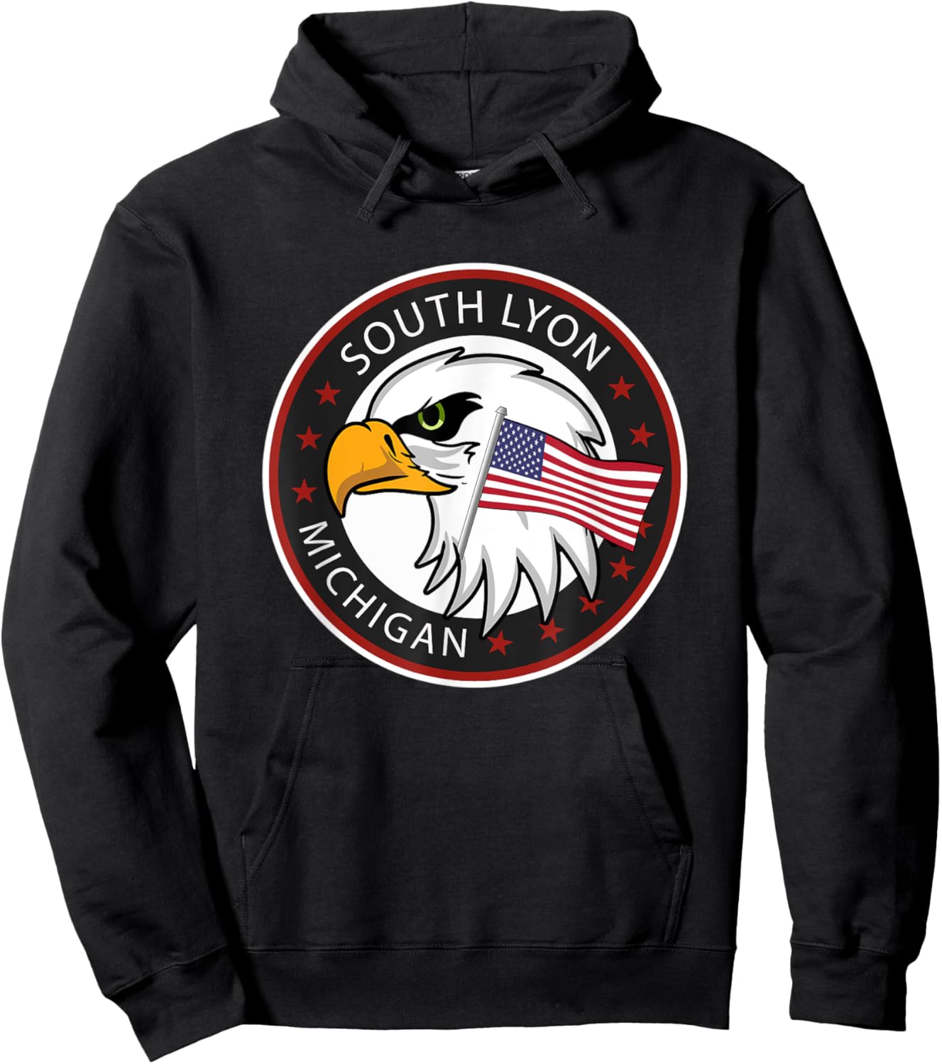 South Lyon Michigan MI Hoodie - Hoodie | Black