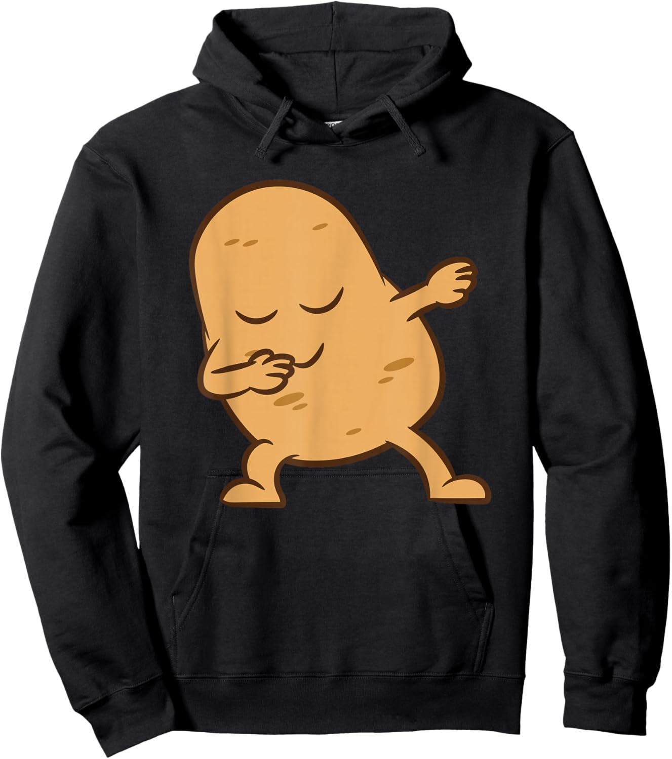 Potato Dabbing Potato Vegetable Love Potatoes Hoodie - Hoodie | Black