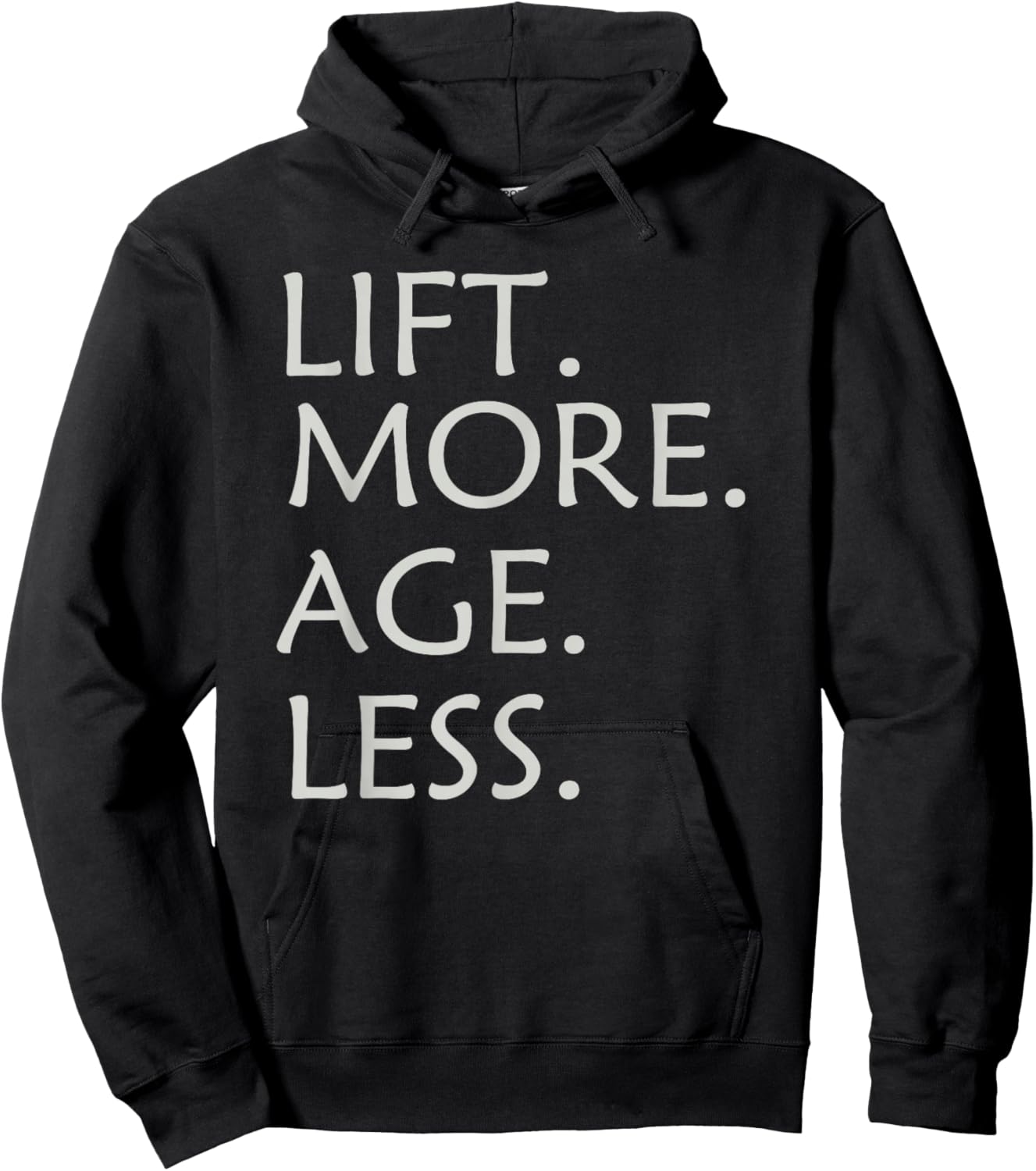 Lift More Age Less Hoodie - Hoodie | Black