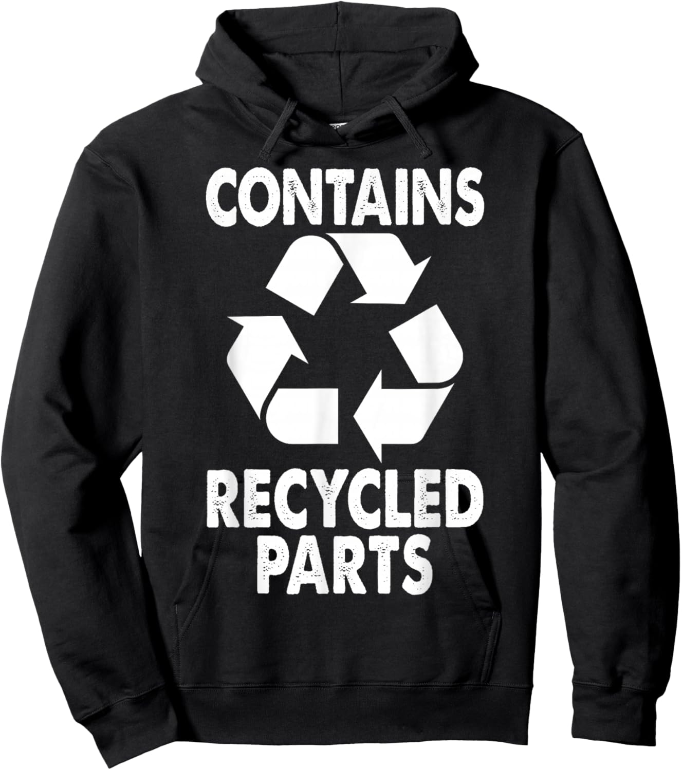 Organ Transplant Contains Recycled Parts Hoodie - Hoodie | Black