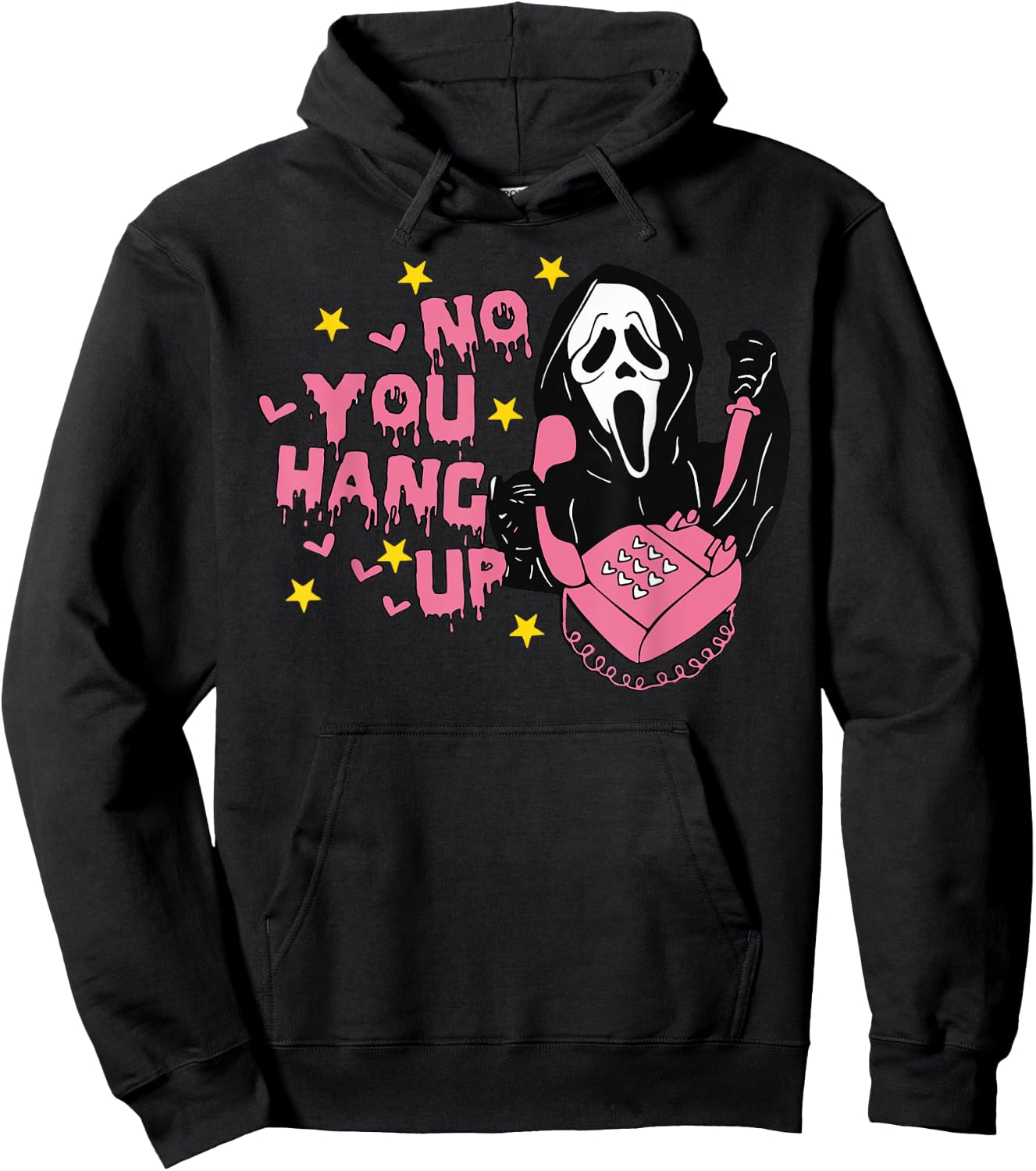 No You Hang Up Hoodie - Hoodie | Black