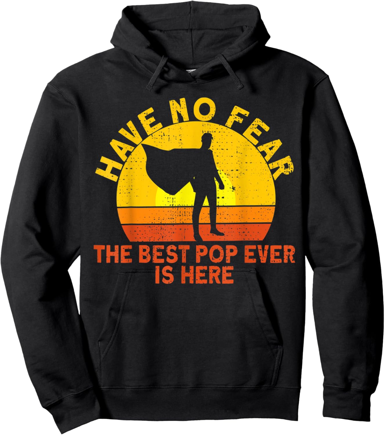 Best pop ever superhero Hoodie - Hoodie | Black