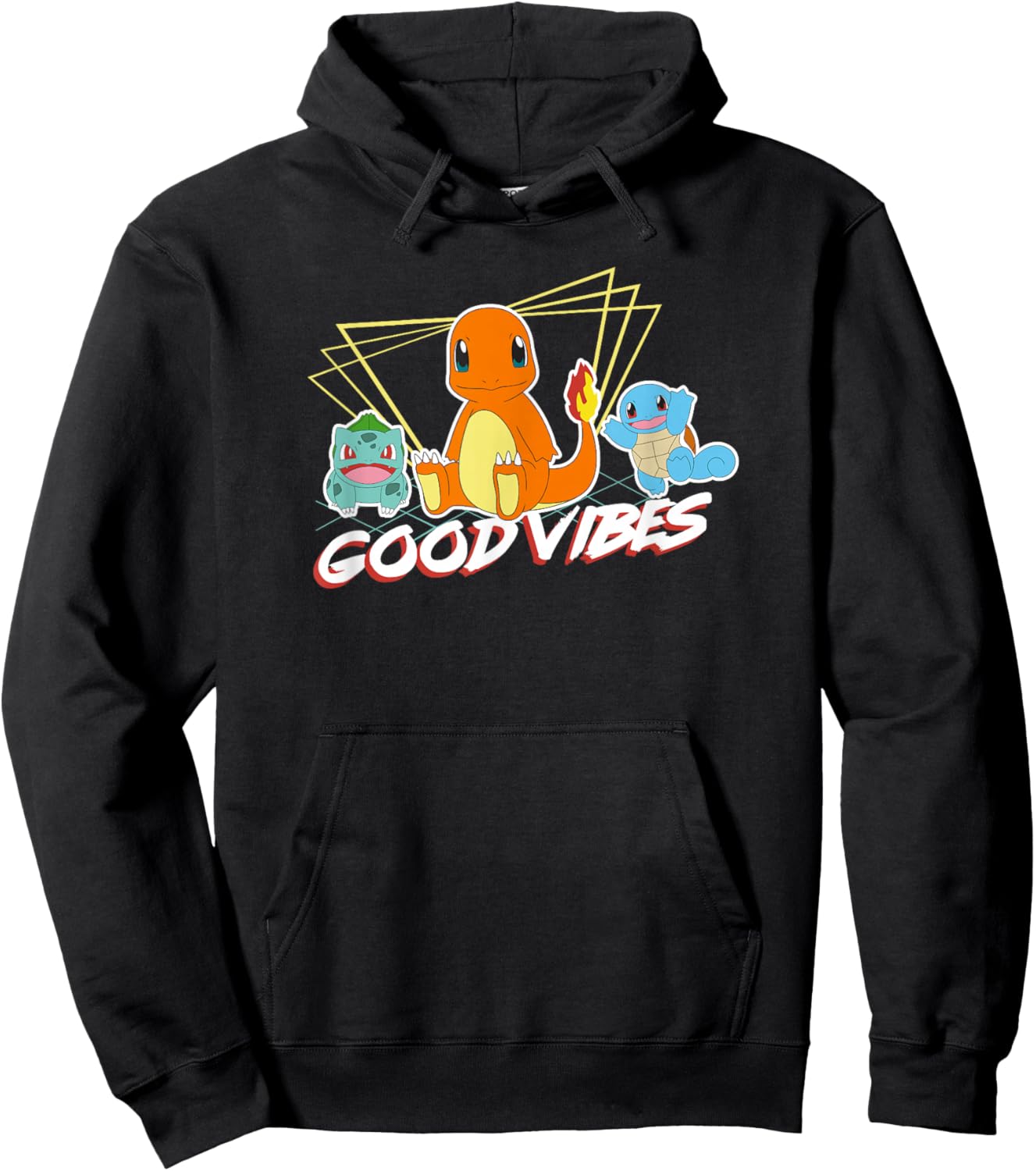 Pokémon Group Shot Kanto Good Vibes Hoodie - Hoodie | Black
