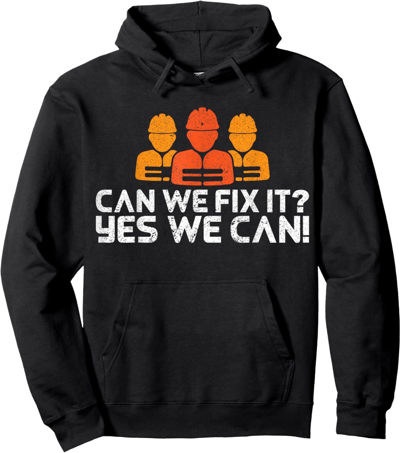 Bob Builder I Builder and Construction Worker Hoodie - Hoodie | Black