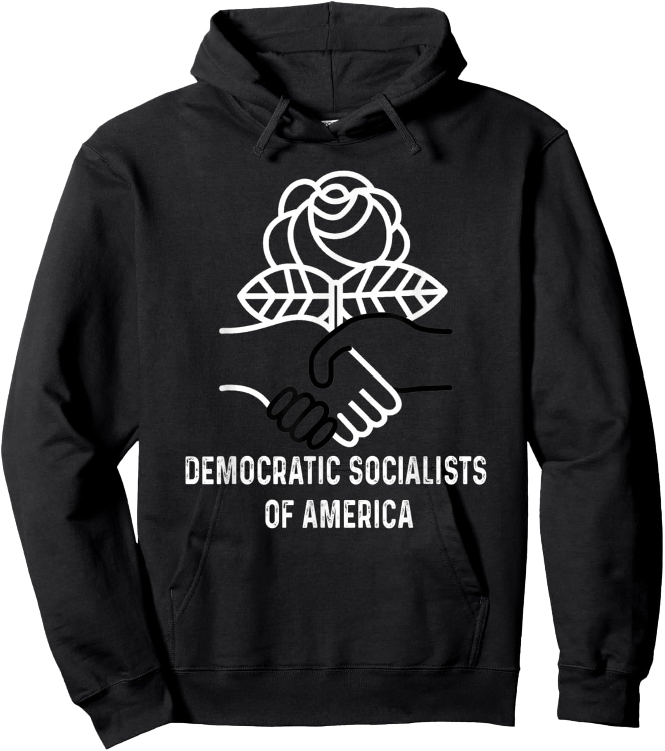 Democratic Socialists of America Hoodie - Hoodie | Black