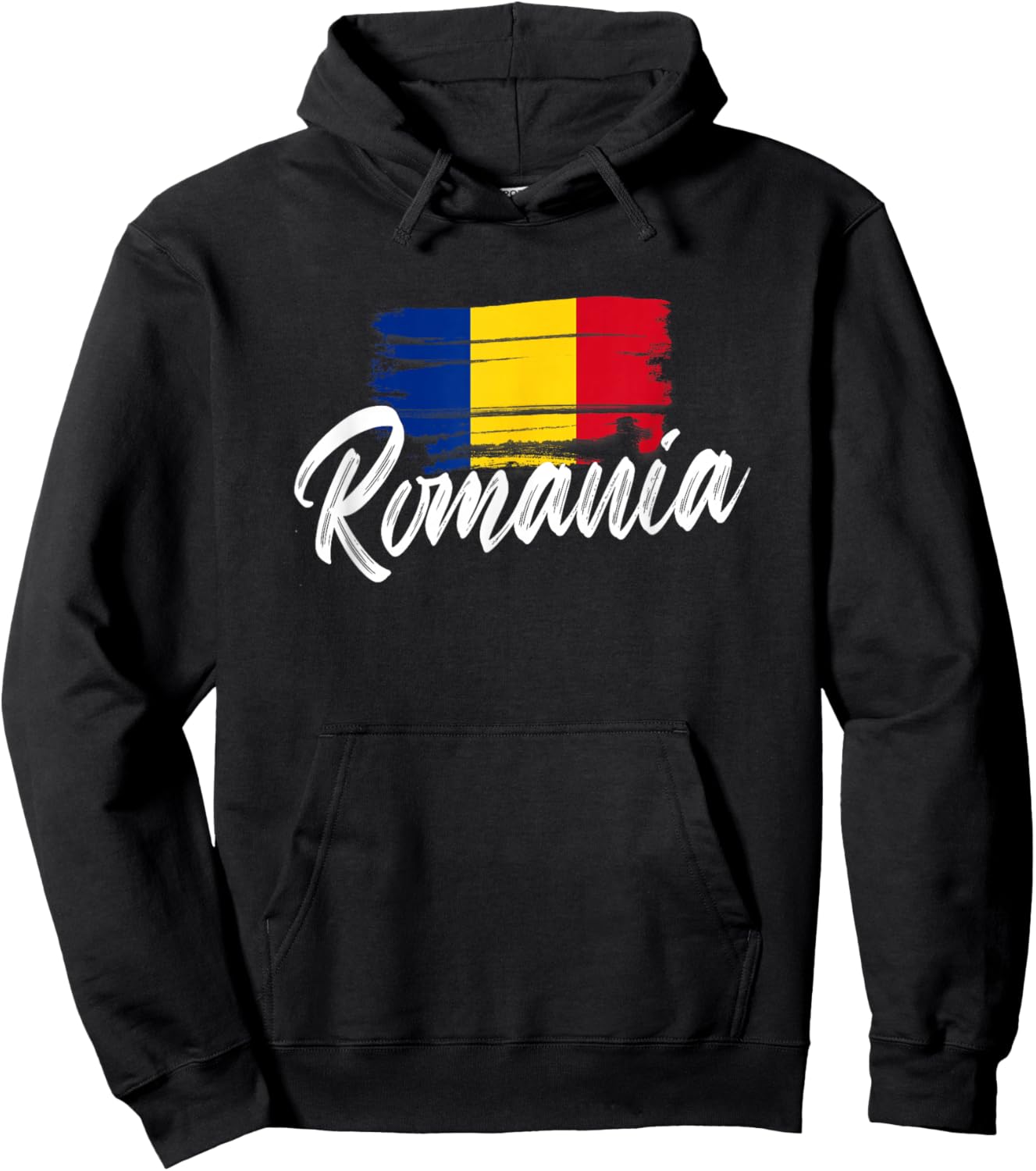 Romania Flag Romanian Romania Pride Heart Hoodie - Hoodie | Black