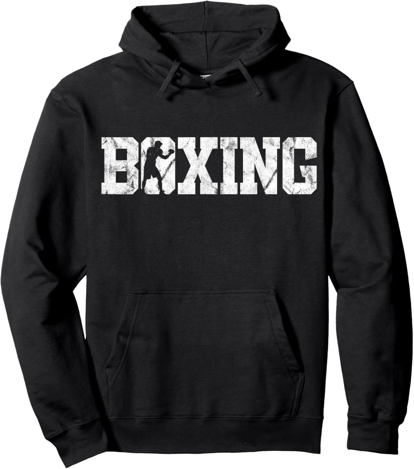 Boxing Vintage Boxing Hoodie - Hoodie | Black