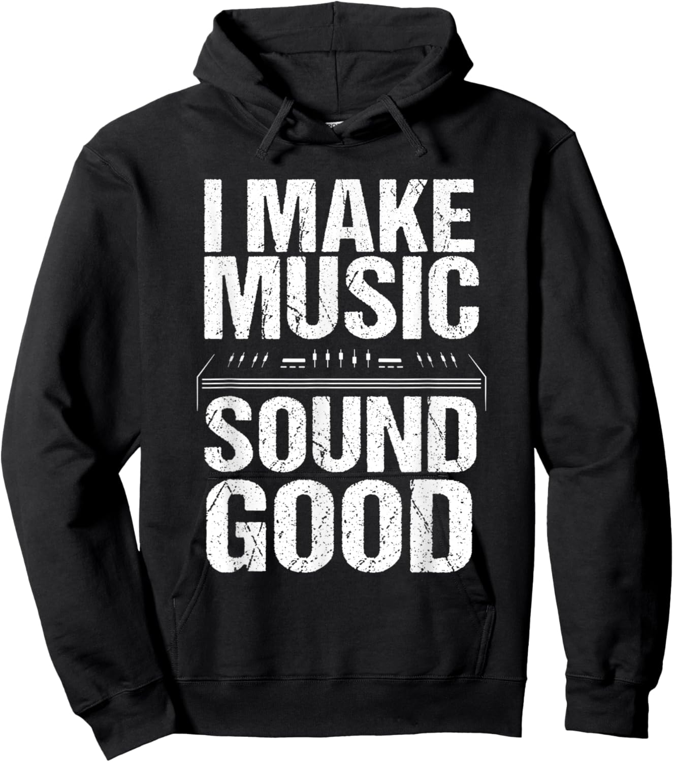 I Make Music Sound So Good Audio Sound Engineer Recording Hoodie - Hoodie | Black