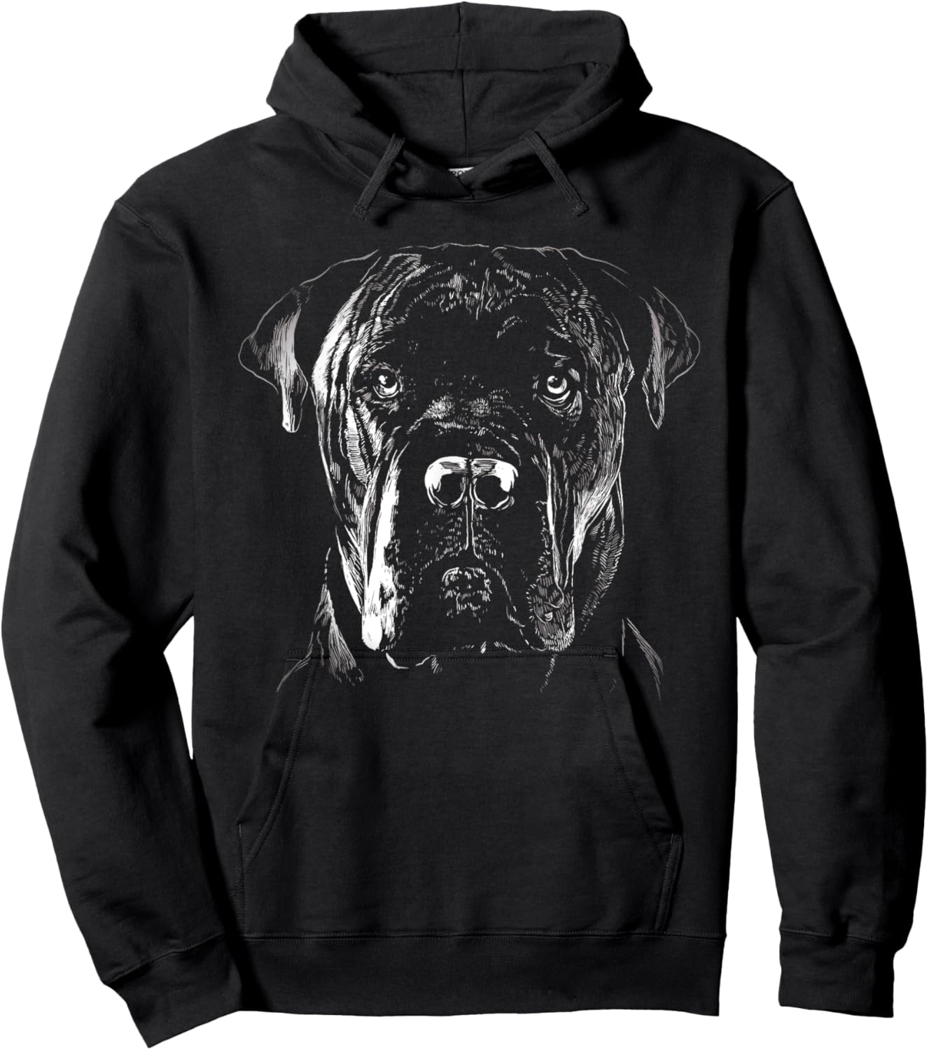 Cane Corso Italiano Pet Dog Lover Women Girls Kids Hoodie - Hoodie | Black