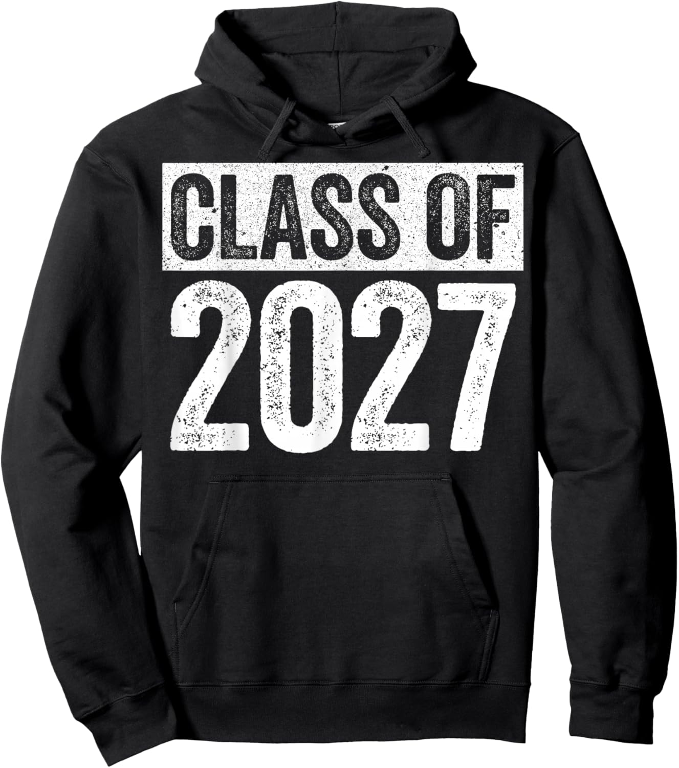 Class of 2027 Shirt Senior 2027 Graduation Hoodie - Hoodie | Black
