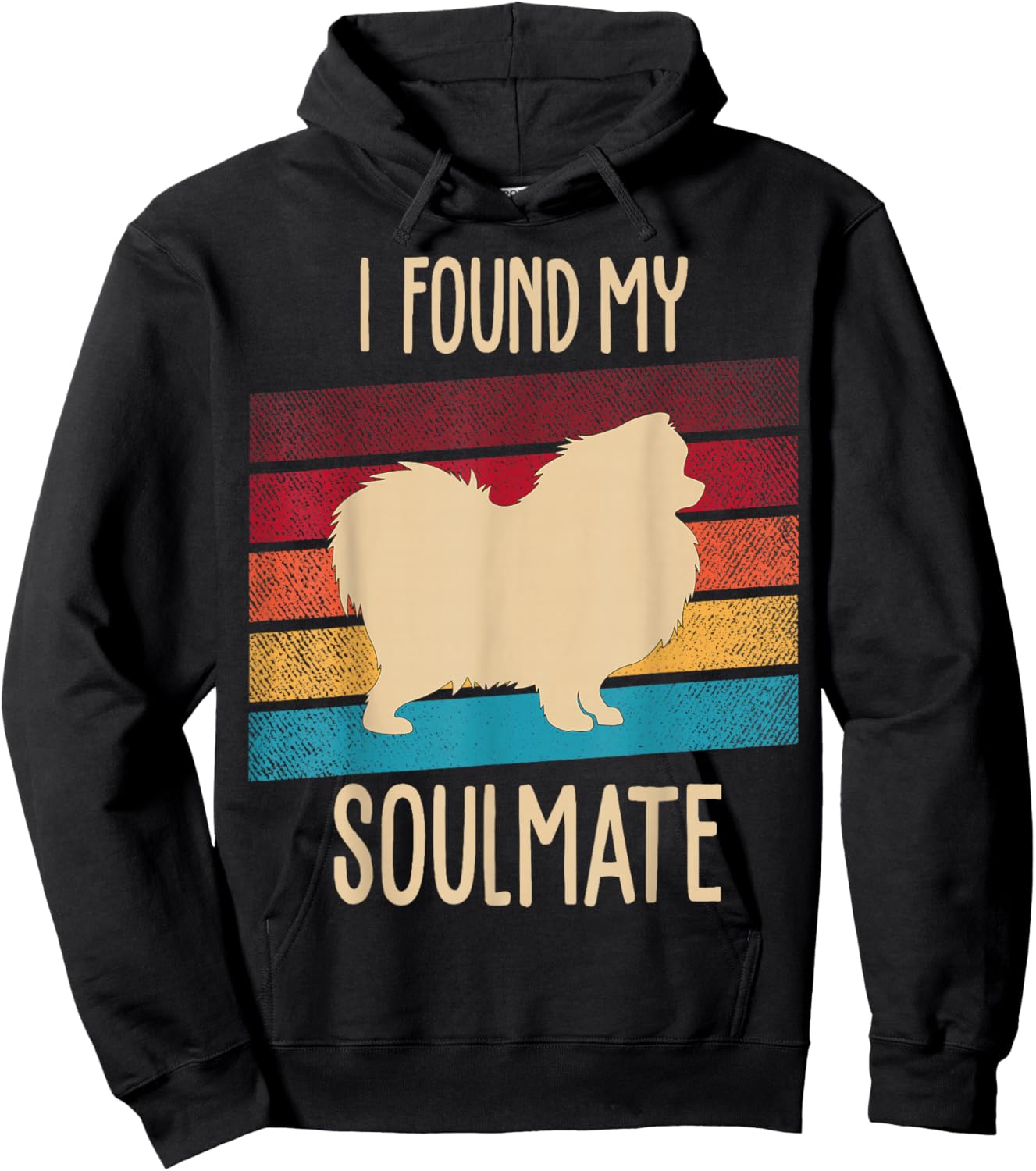 Pomeranian Pom-Dog Hoodie - Hoodie | Black
