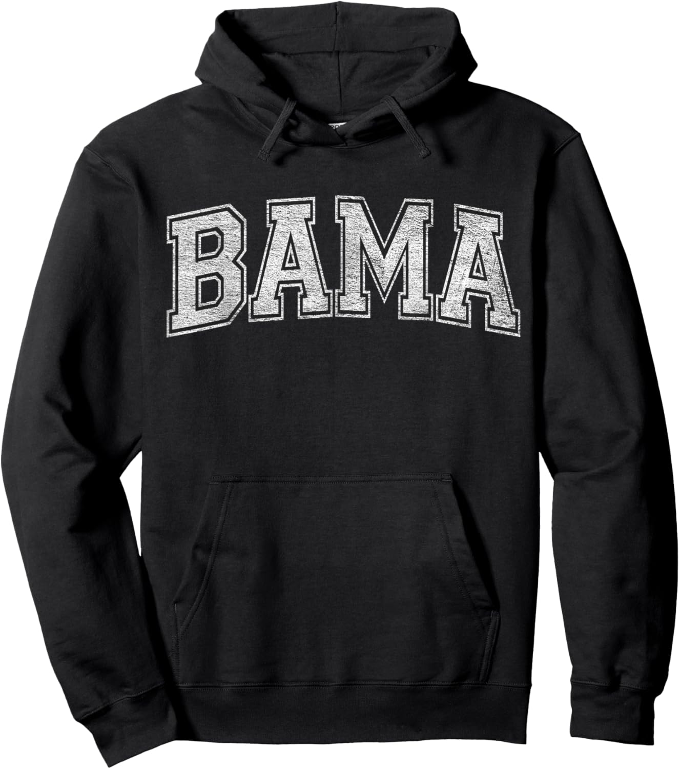 Bama Variety Style Alabama Pride Flag Hoodie - Hoodie | Black