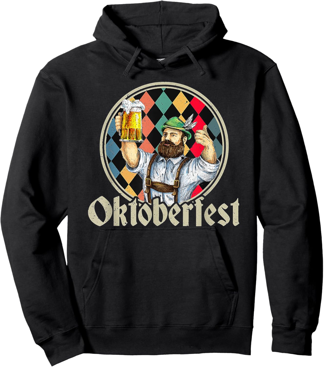 Oktoberfest Beer Bavarian Munich Beer Festival October Gift Hoodie - Hoodie | Black