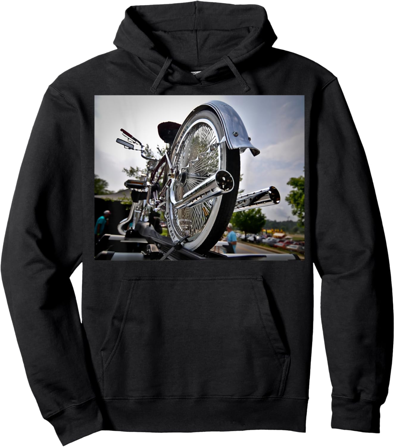 Lowrider Bike Hoodie - Hoodie | Black