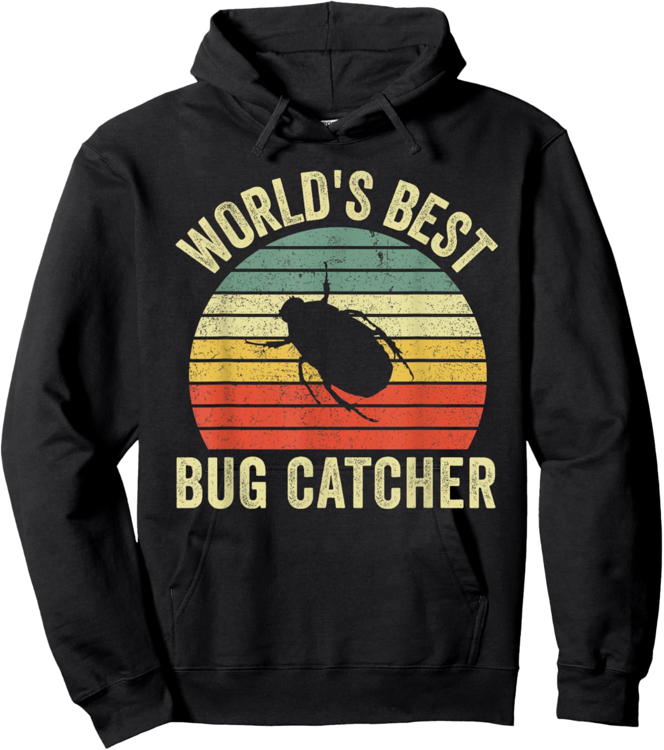 World's Best Bug Catcher - Funny Bug Hunter For Kids Hoodie - Hoodie | Black