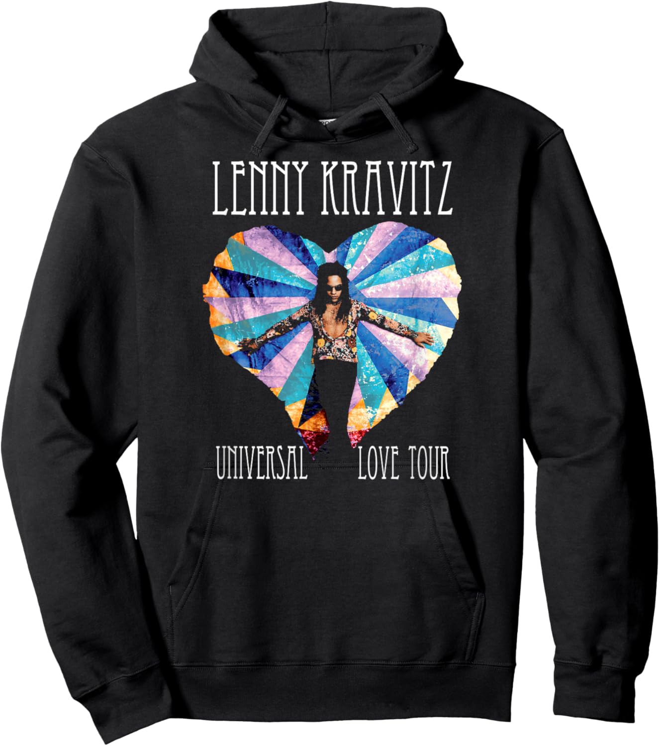 Lenny Kravitz – Universal Love Tour Hoodie - Hoodie | Black